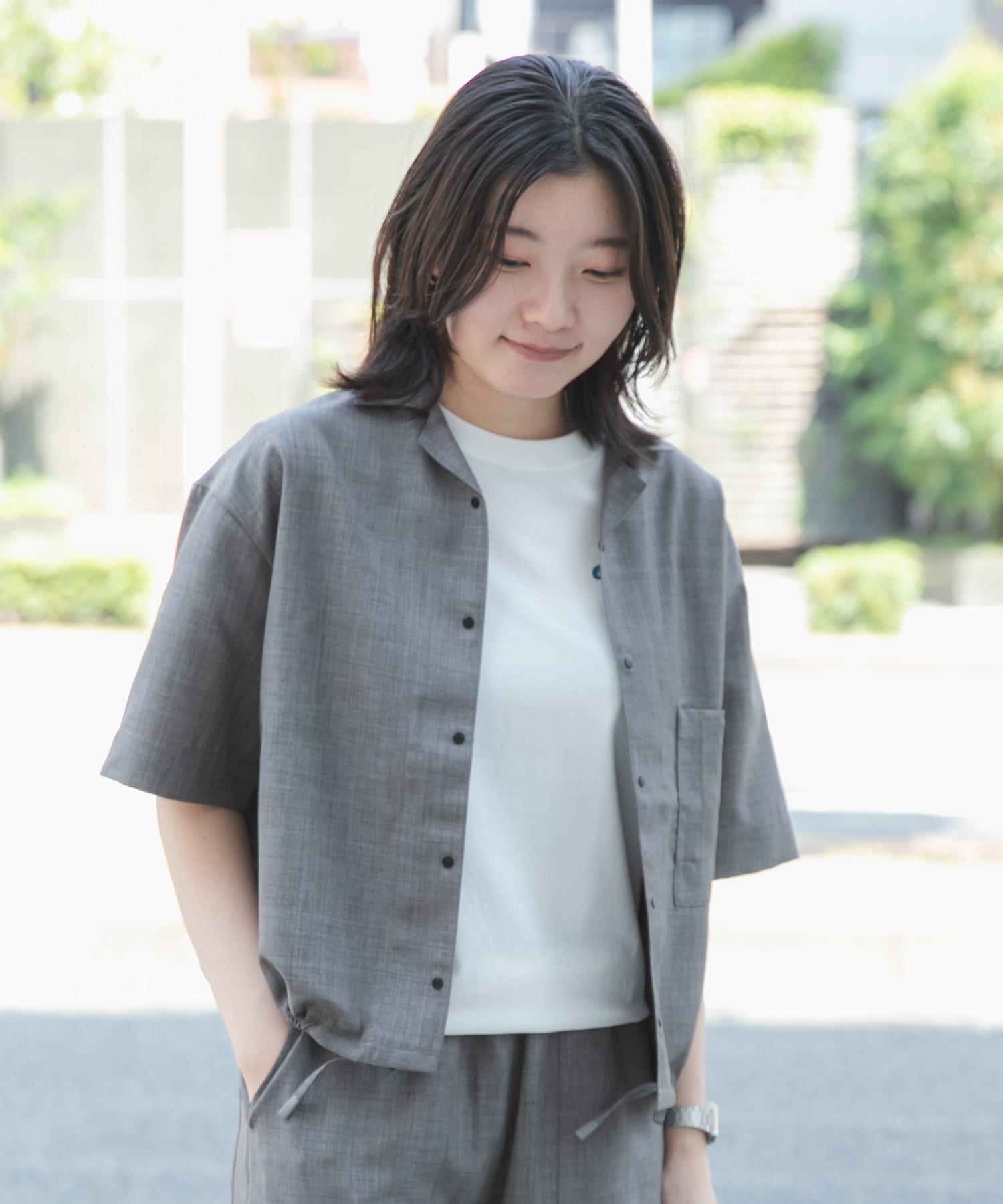 身長：169cm サイズ：one