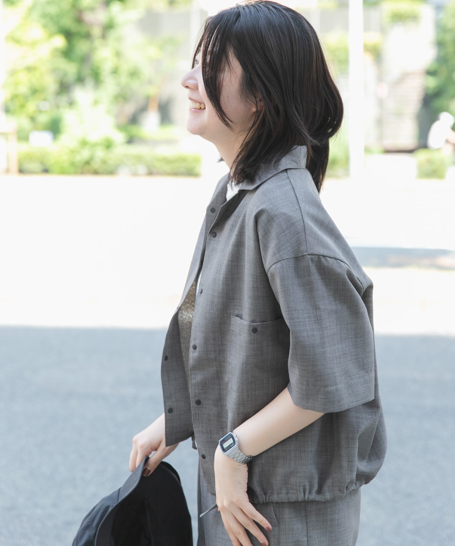 身長：169cm サイズ：one