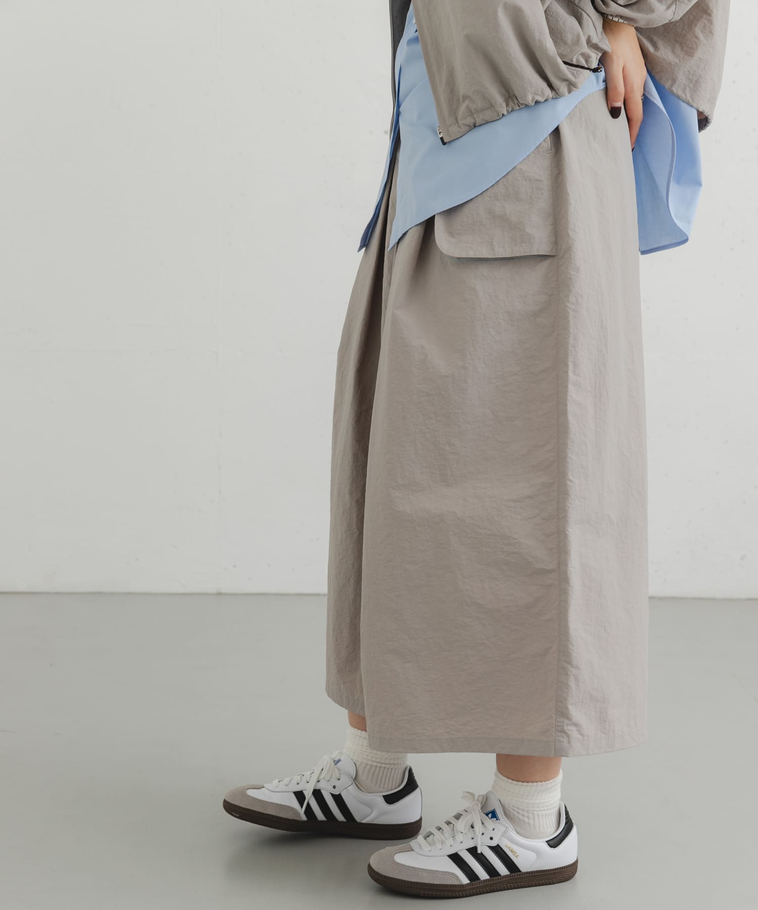 身長：169cm サイズ：one