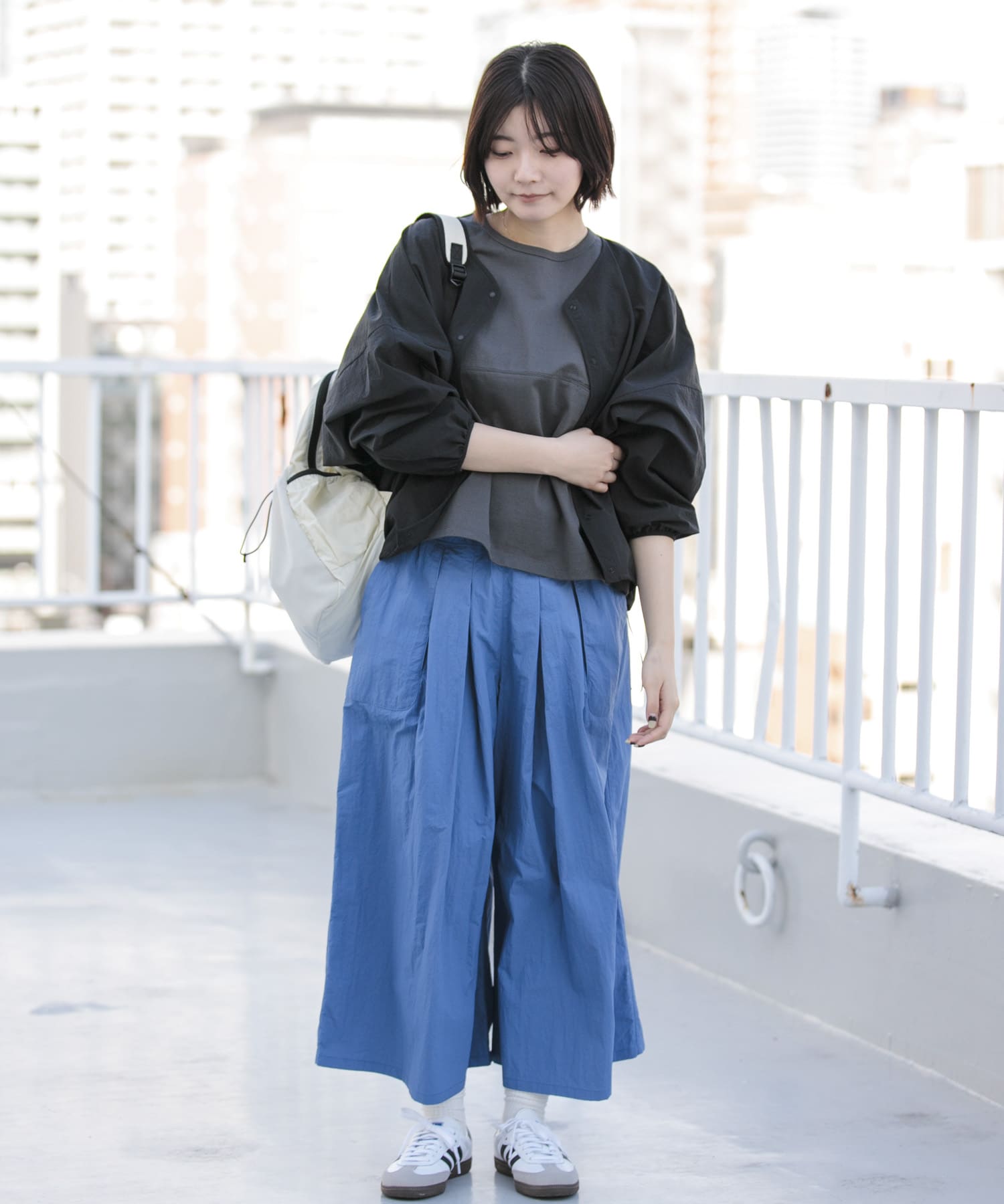 身長：169cm サイズ：one