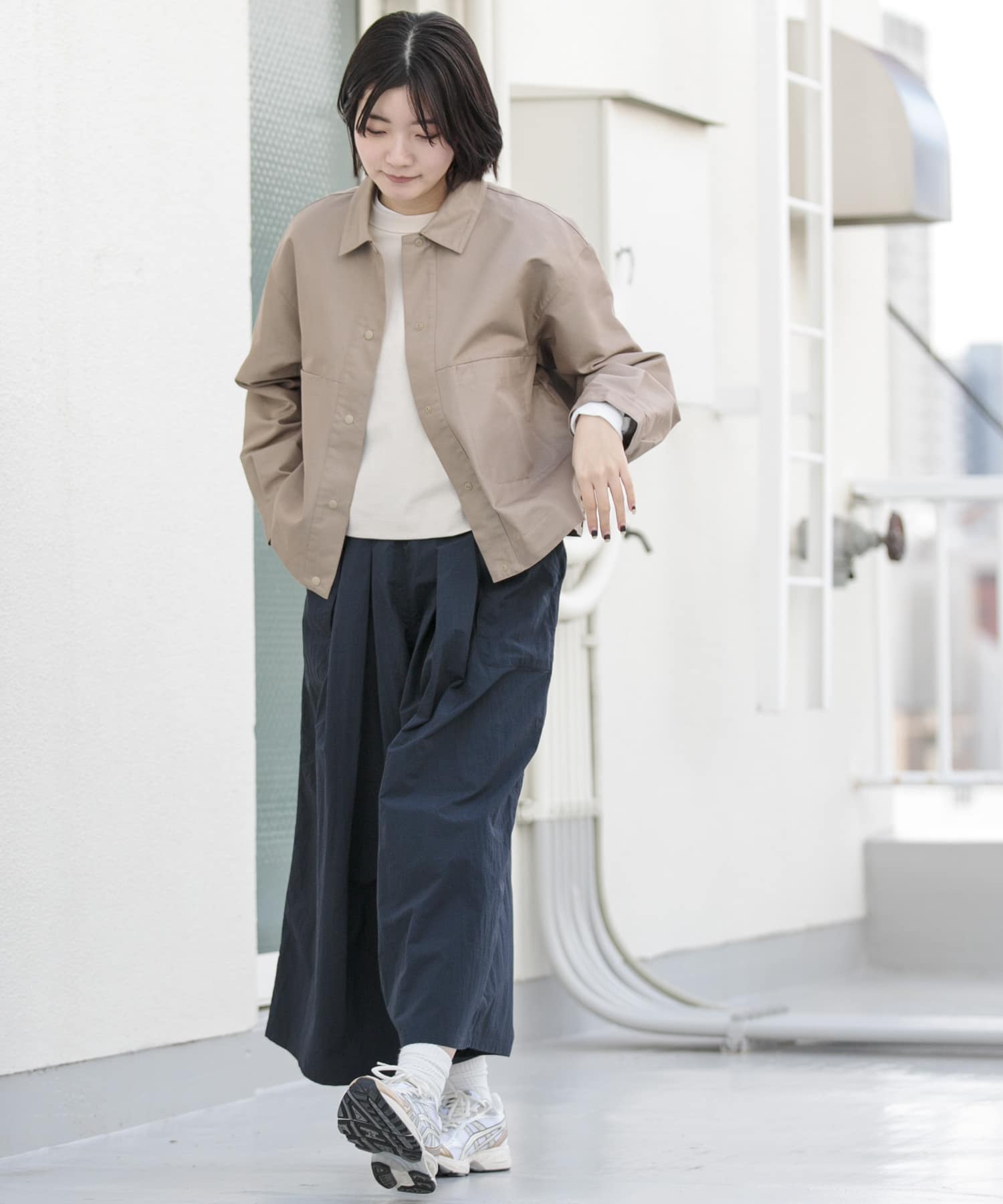 身長：169cm サイズ：one