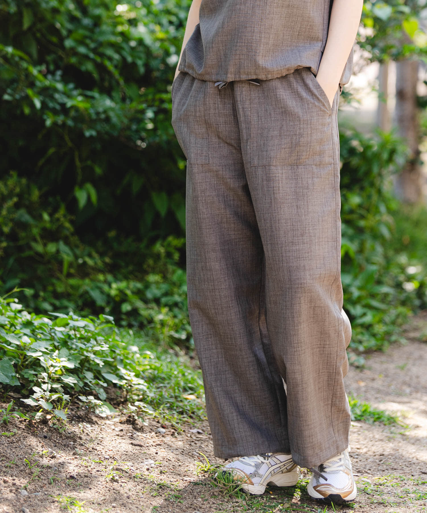 身長：169cm サイズ：one