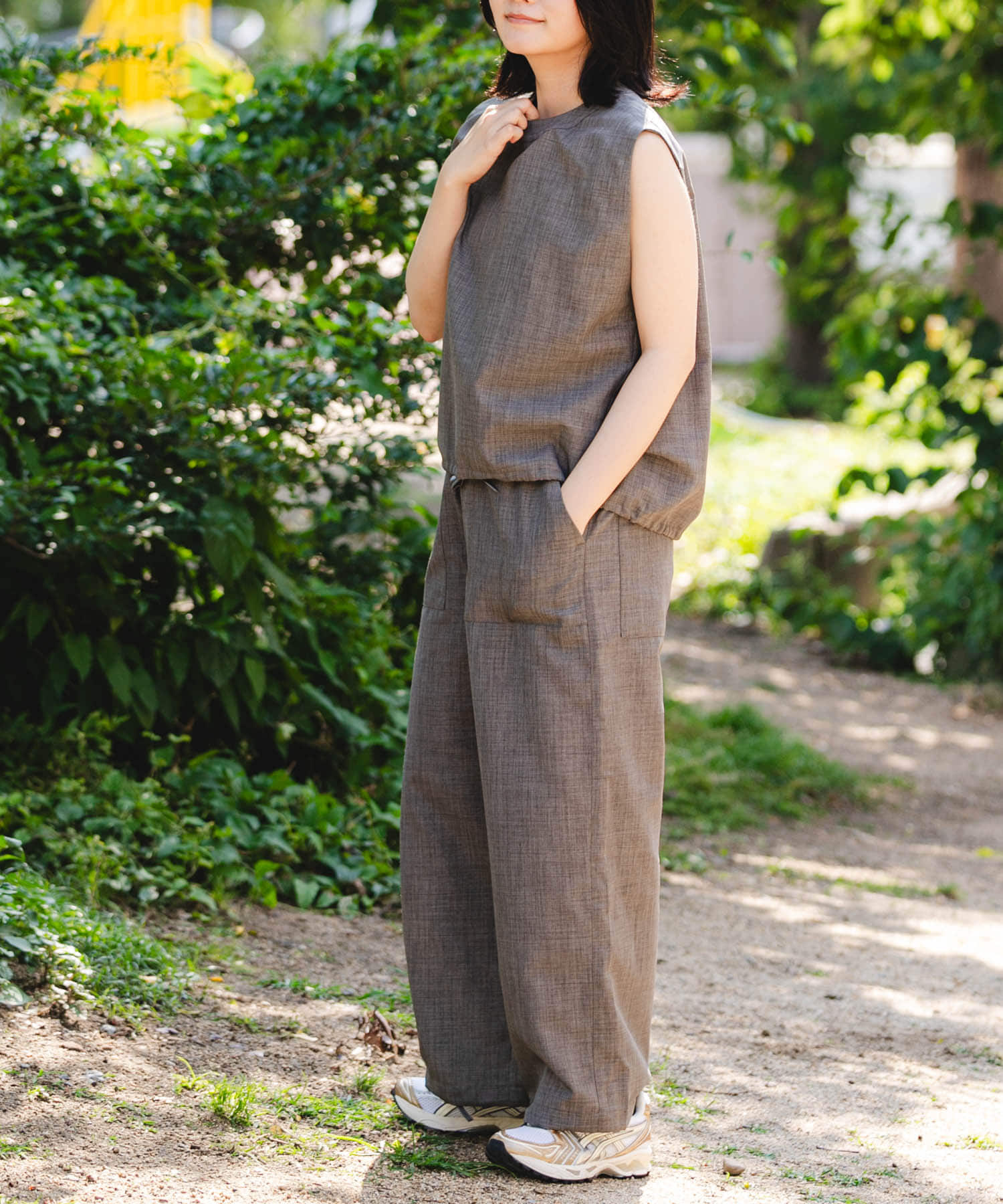 身長：169cm サイズ：one