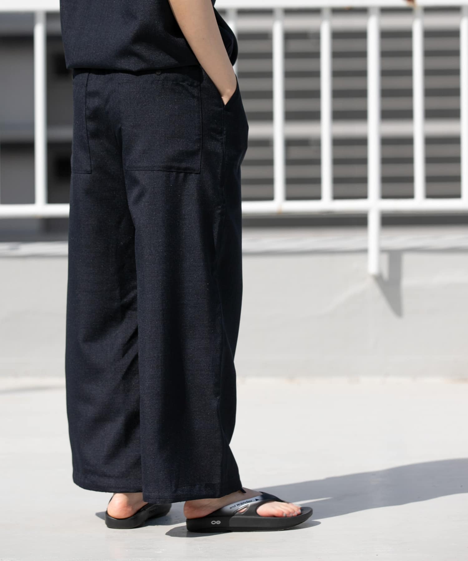 身長：169cm サイズ：one