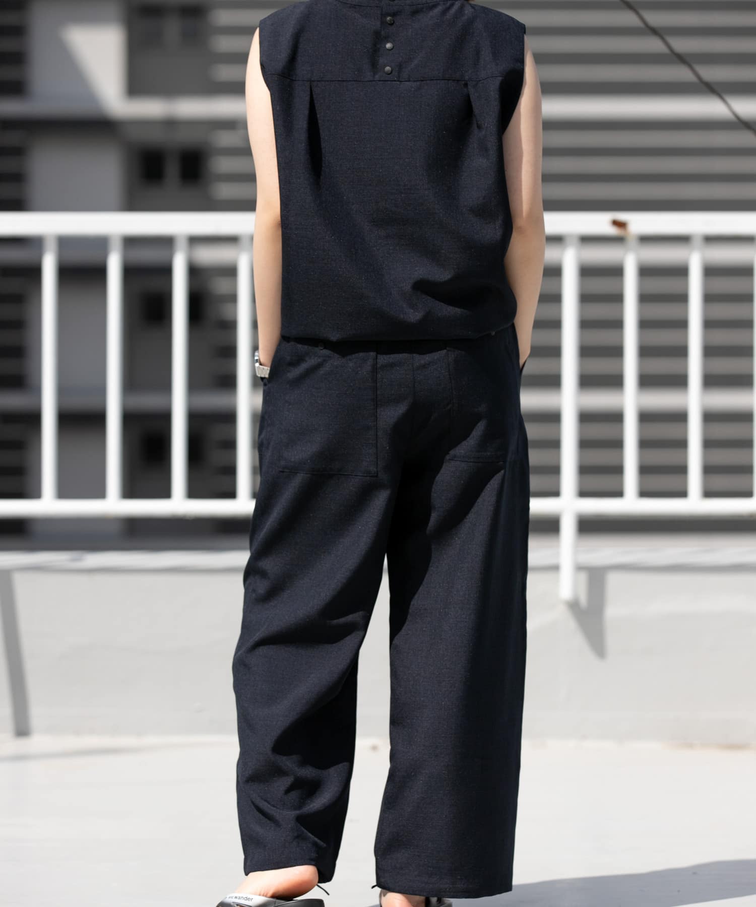身長：169cm サイズ：one