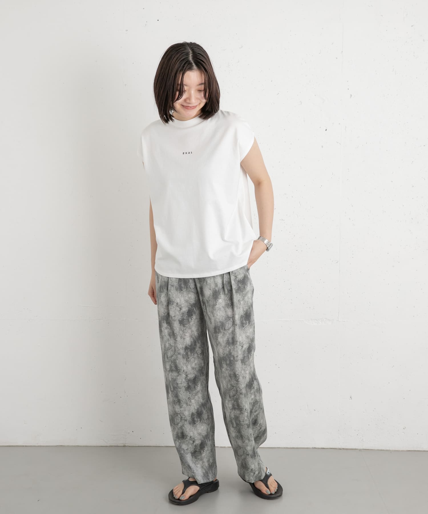 身長：169cm サイズ：one