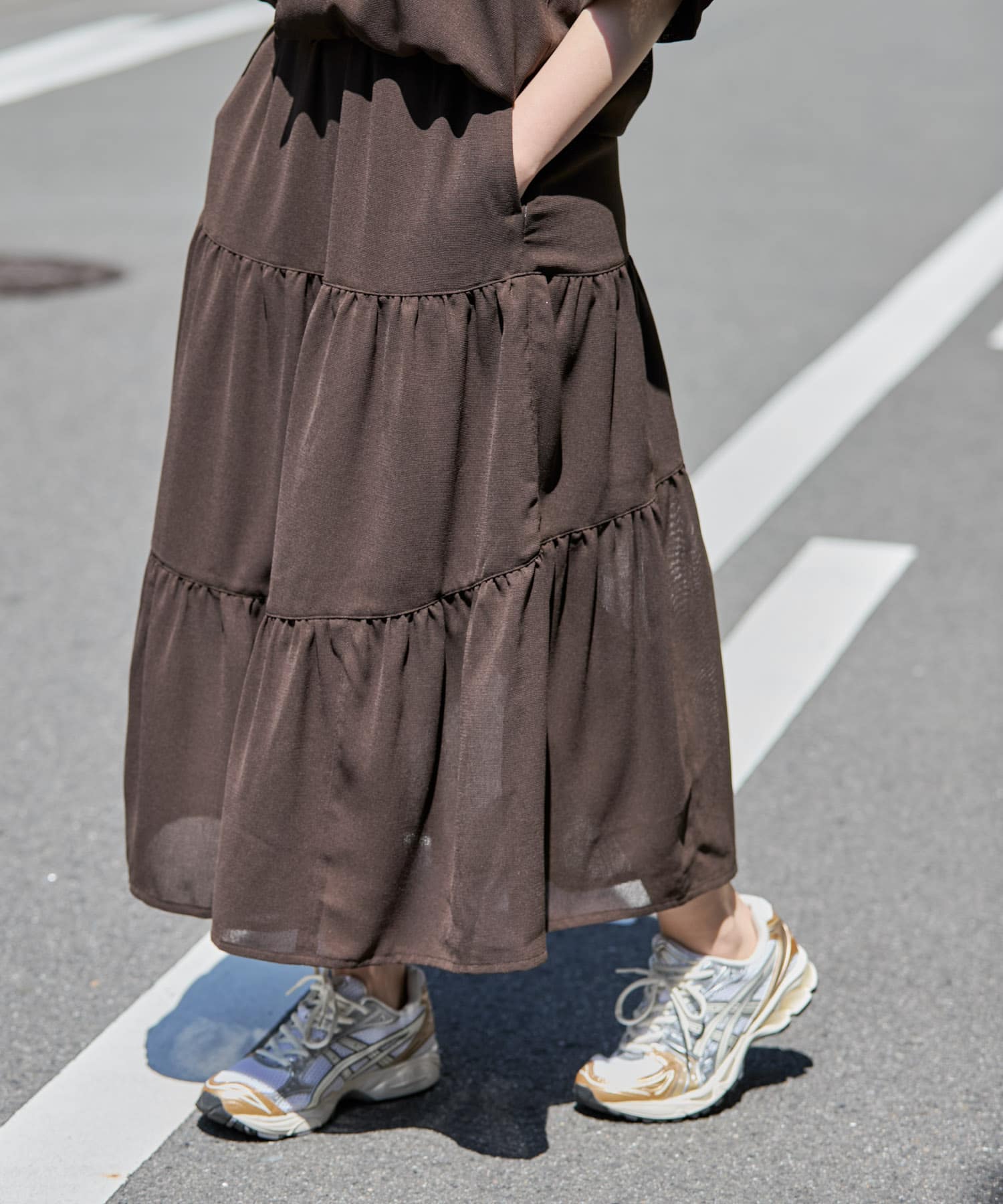 身長：169cm サイズ：one