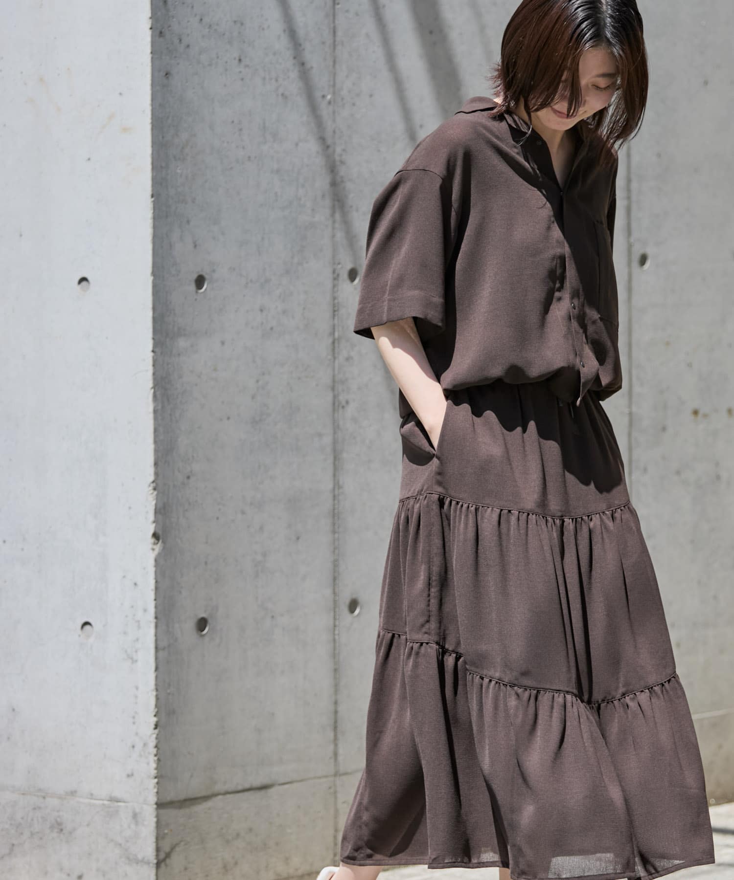 身長：169cm サイズ：one