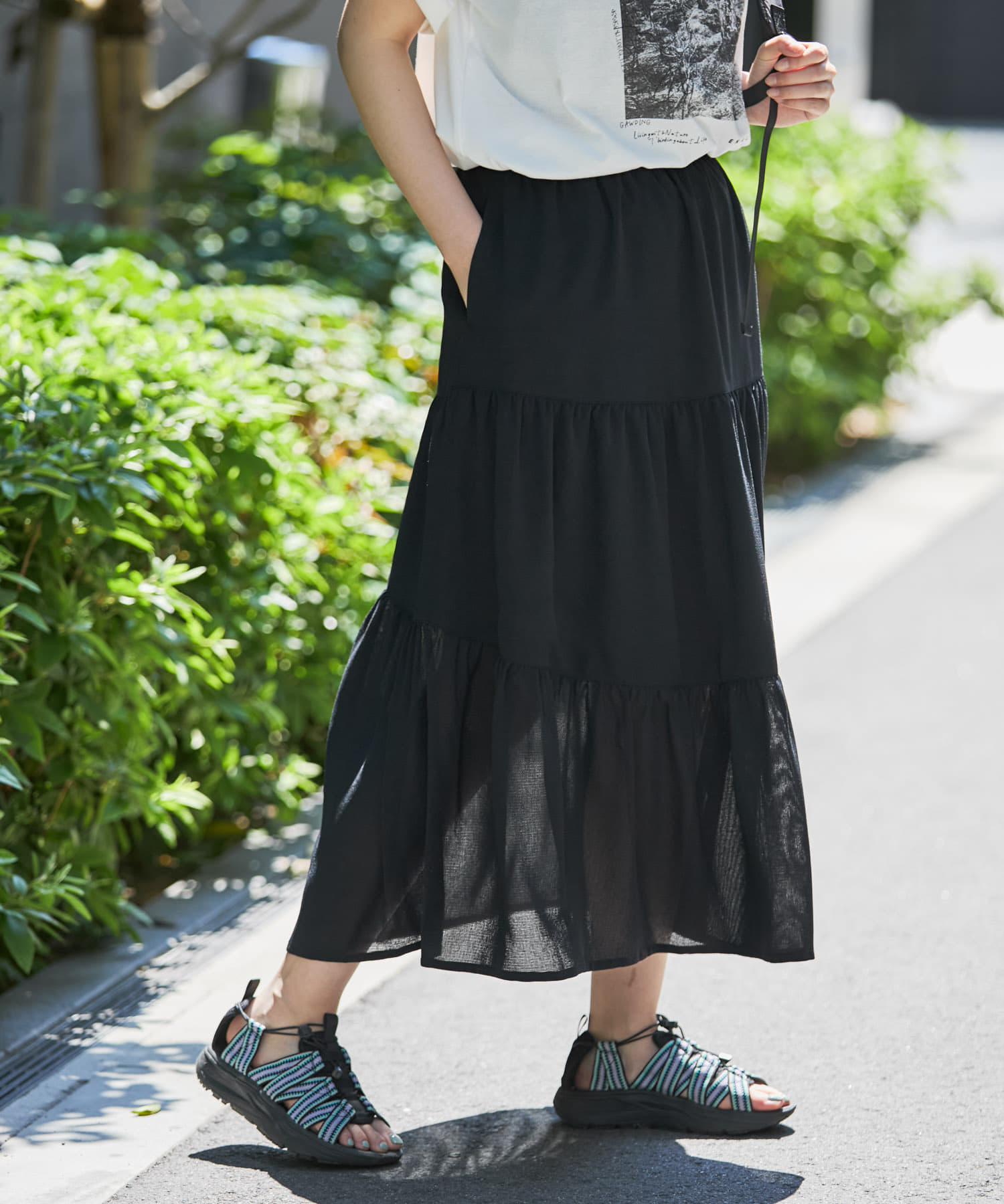 身長：169cm サイズ：one