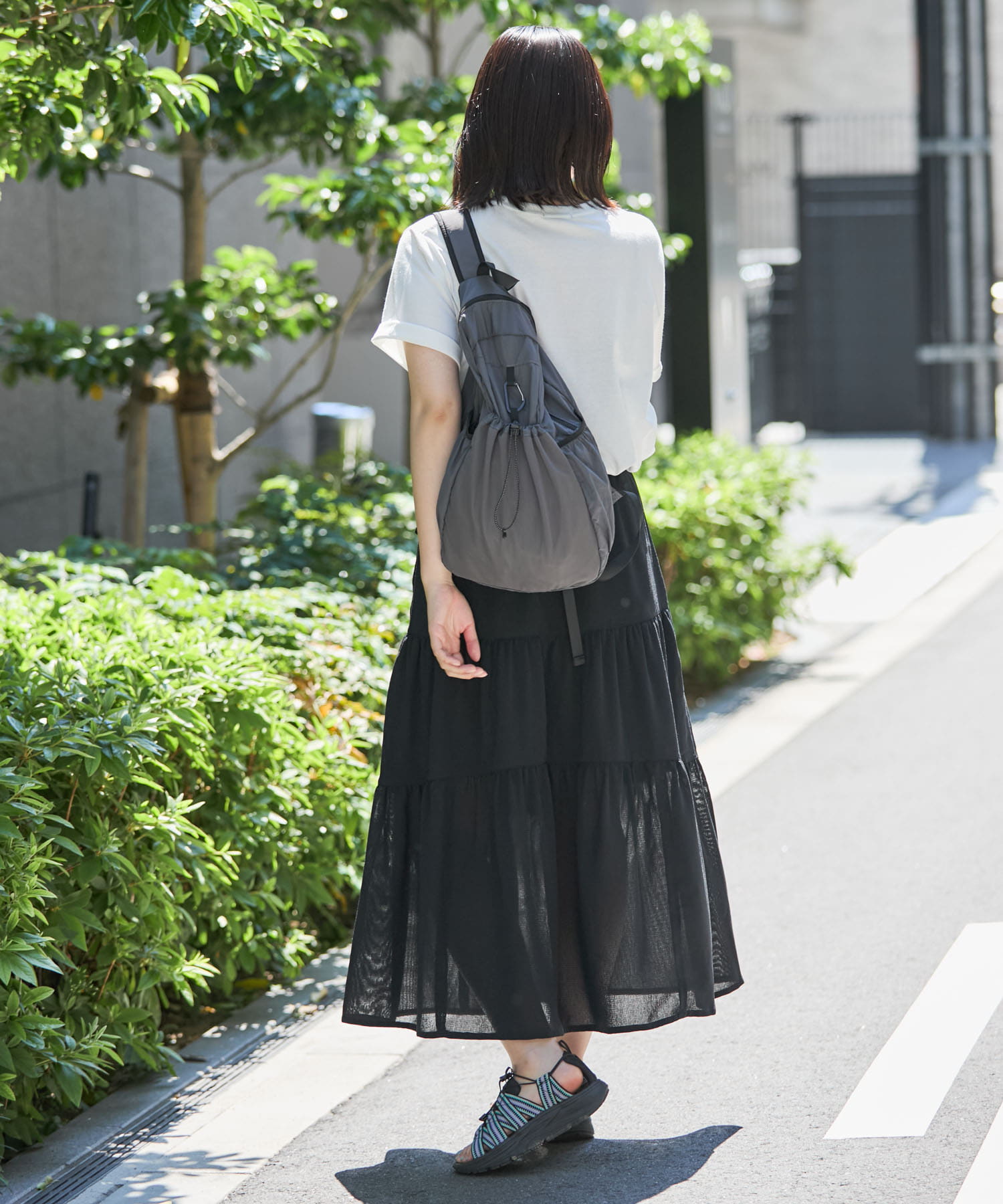 身長：169cm サイズ：one