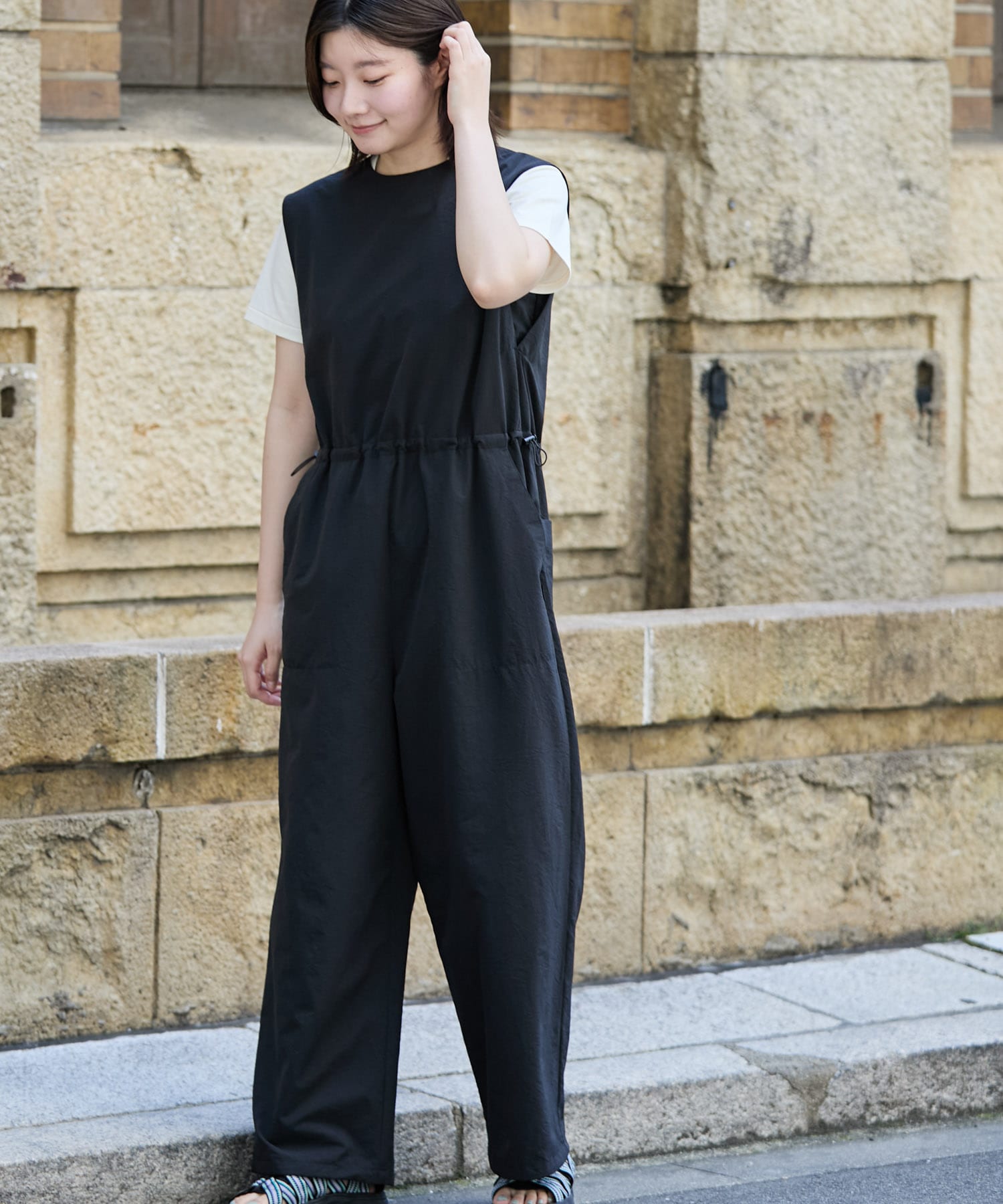 身長：169cm サイズ：one