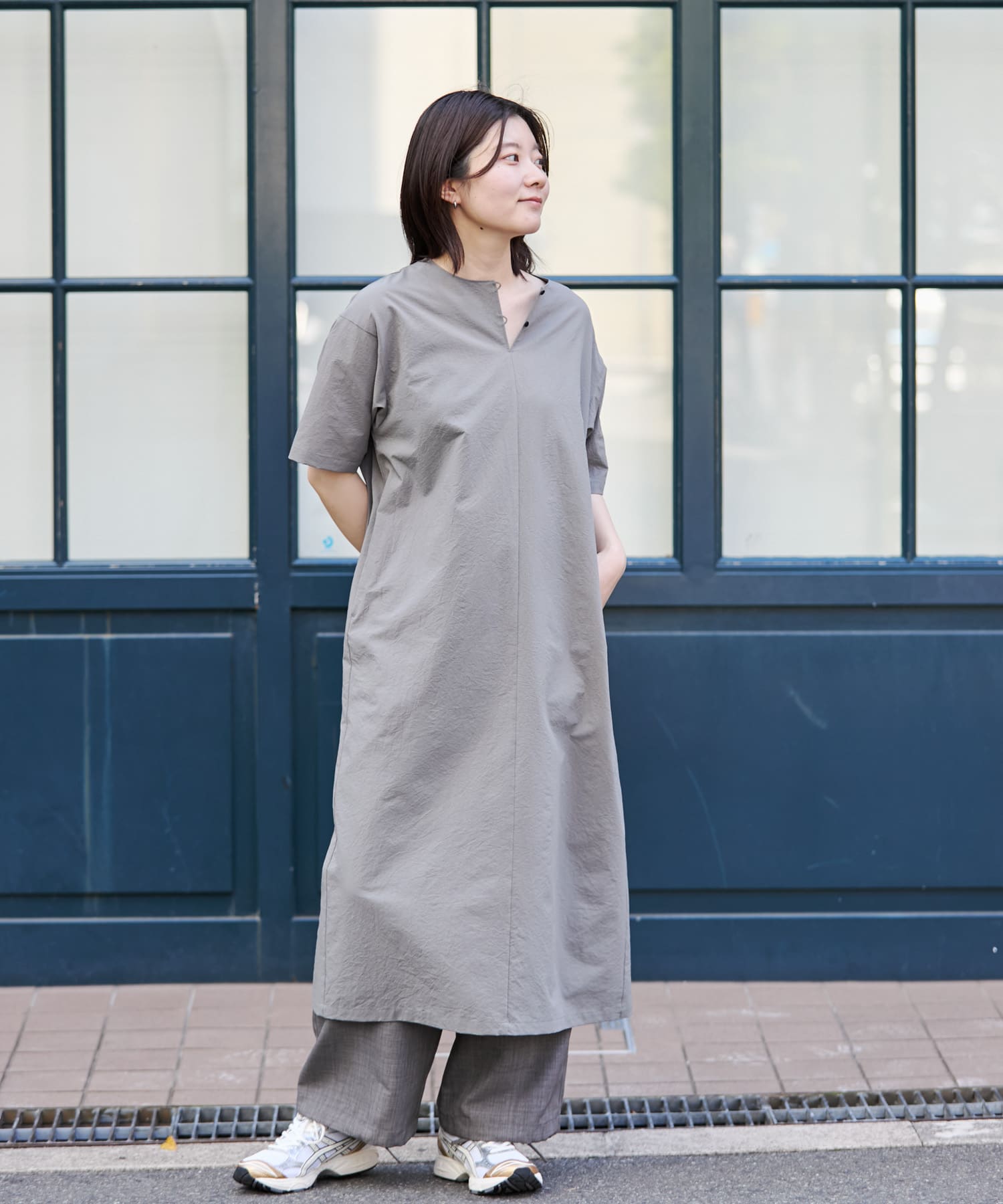 身長：169cm サイズ：one