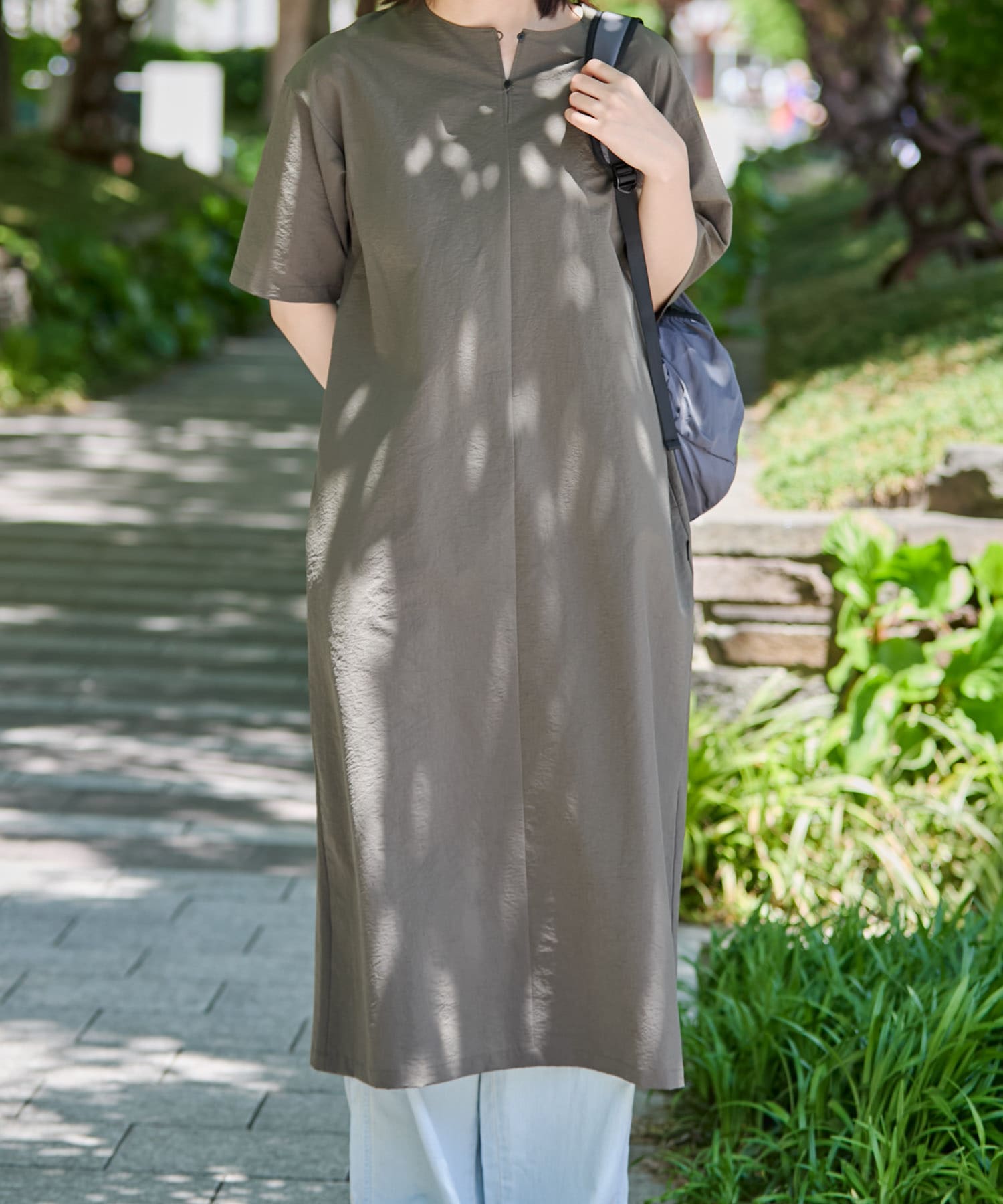 身長：169cm サイズ：one
