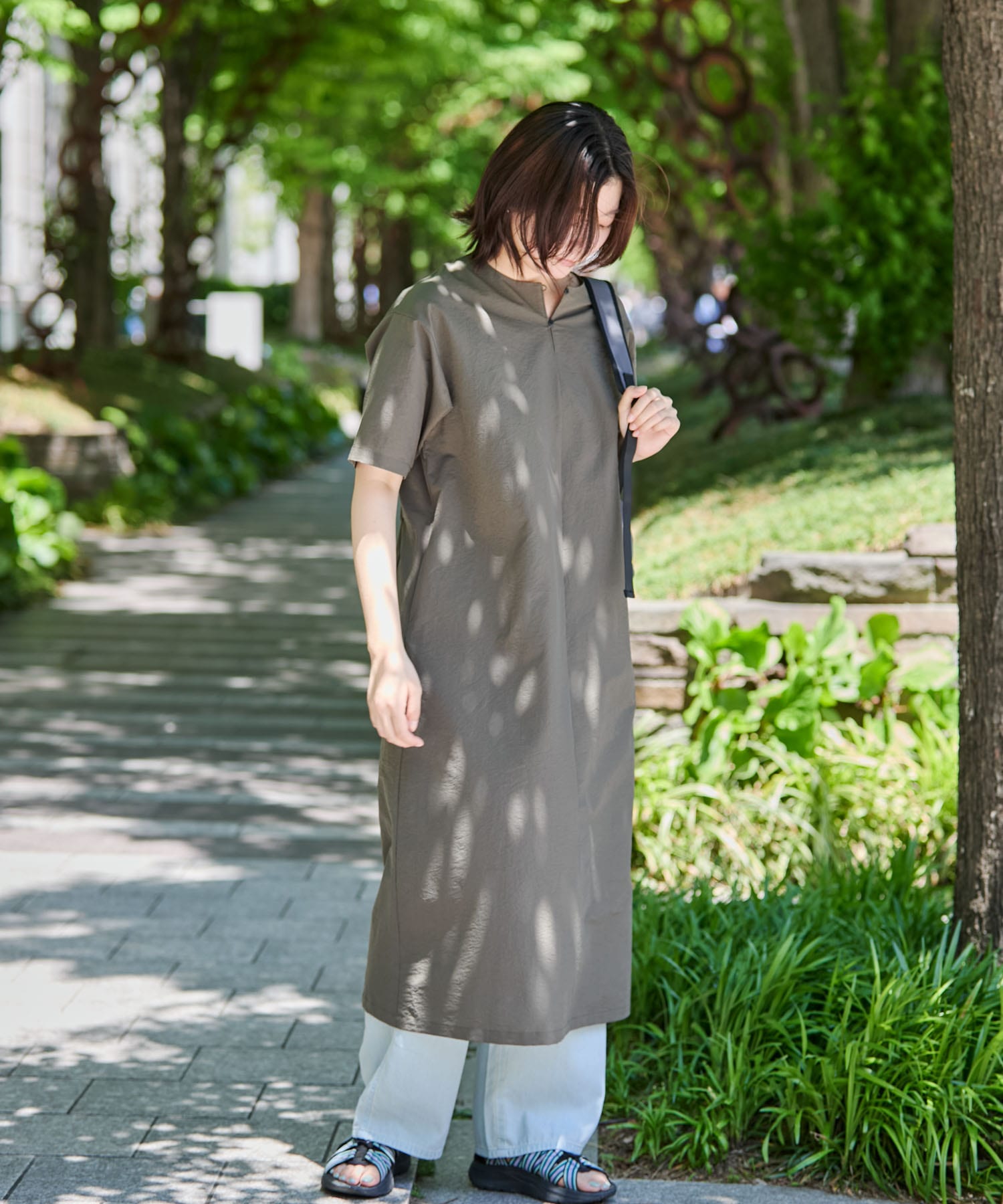 身長：169cm サイズ：one