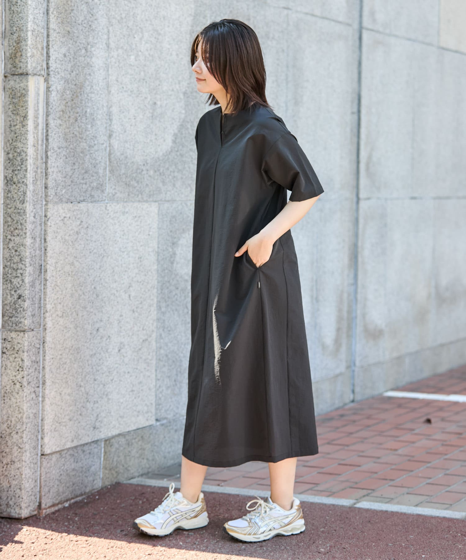 身長：169cm サイズ：one