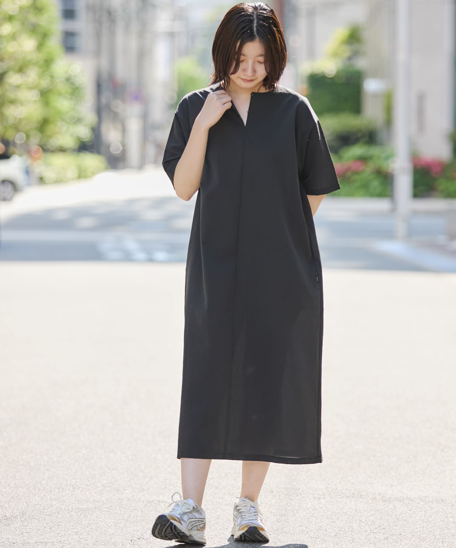 身長：169cm サイズ：one
