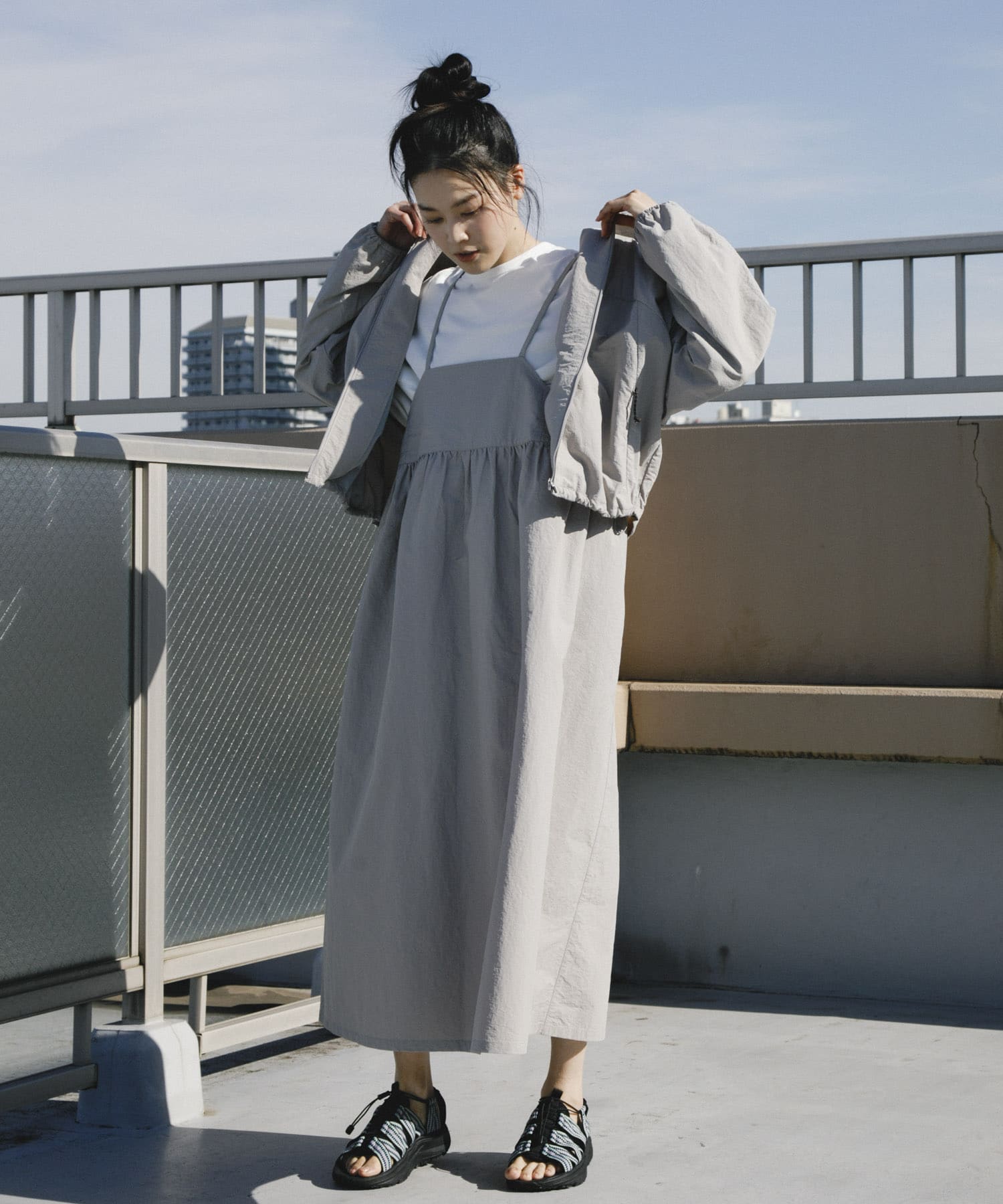 身長：164cm サイズ：one