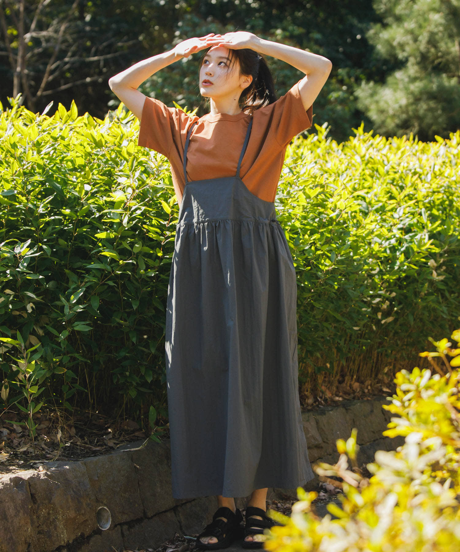 身長：164cm サイズ：one