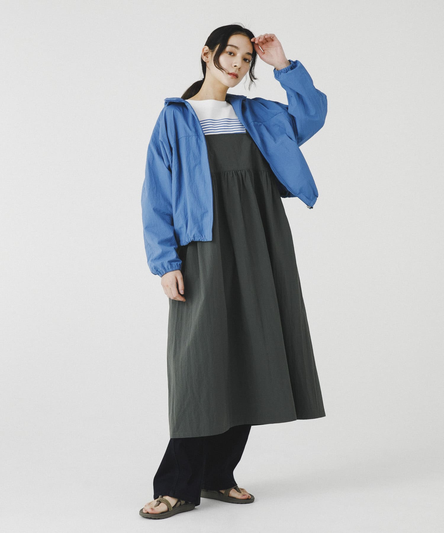 身長：168cm サイズ：one