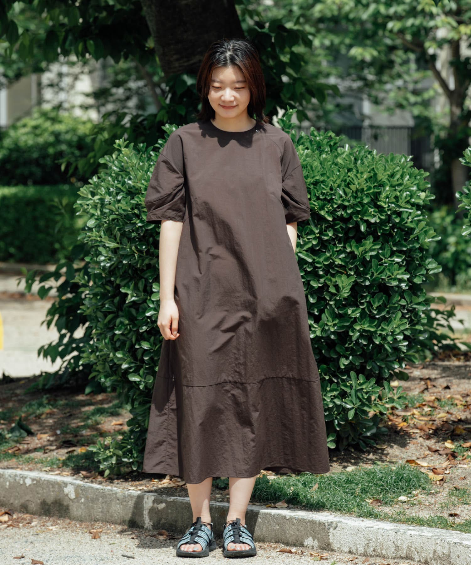 身長：169cm サイズ：one