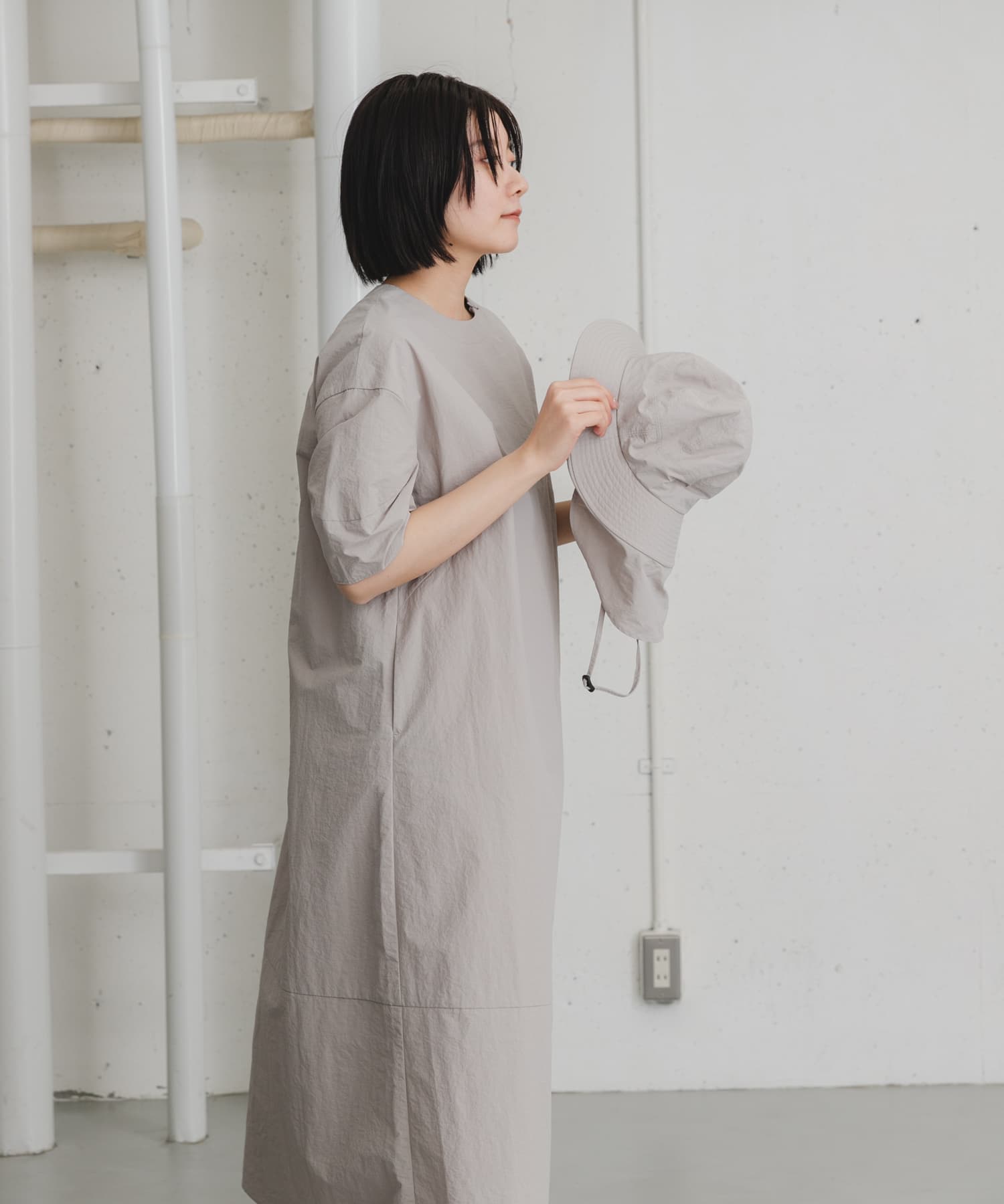 身長：169cm サイズ：one