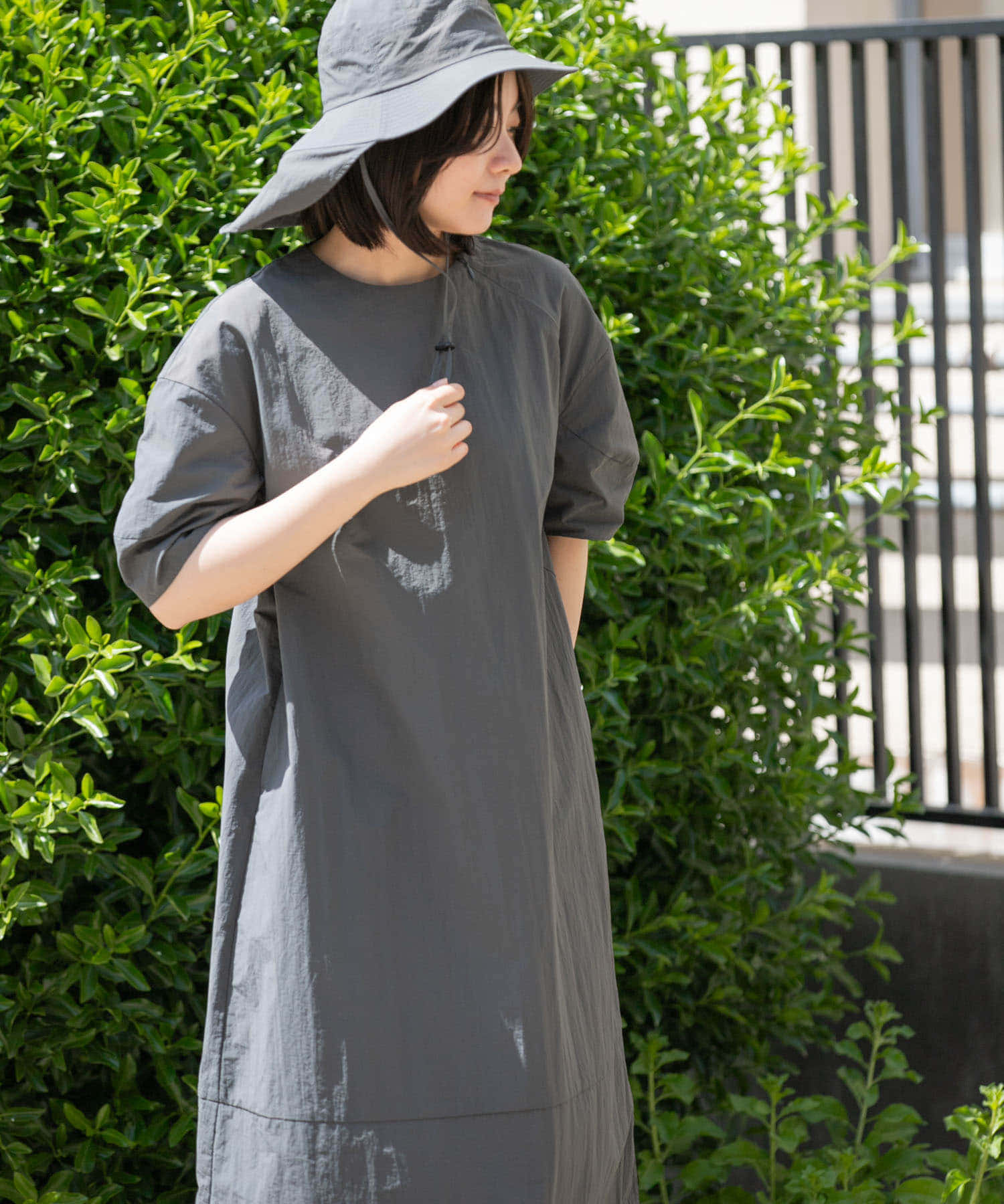 身長：169cm サイズ：one