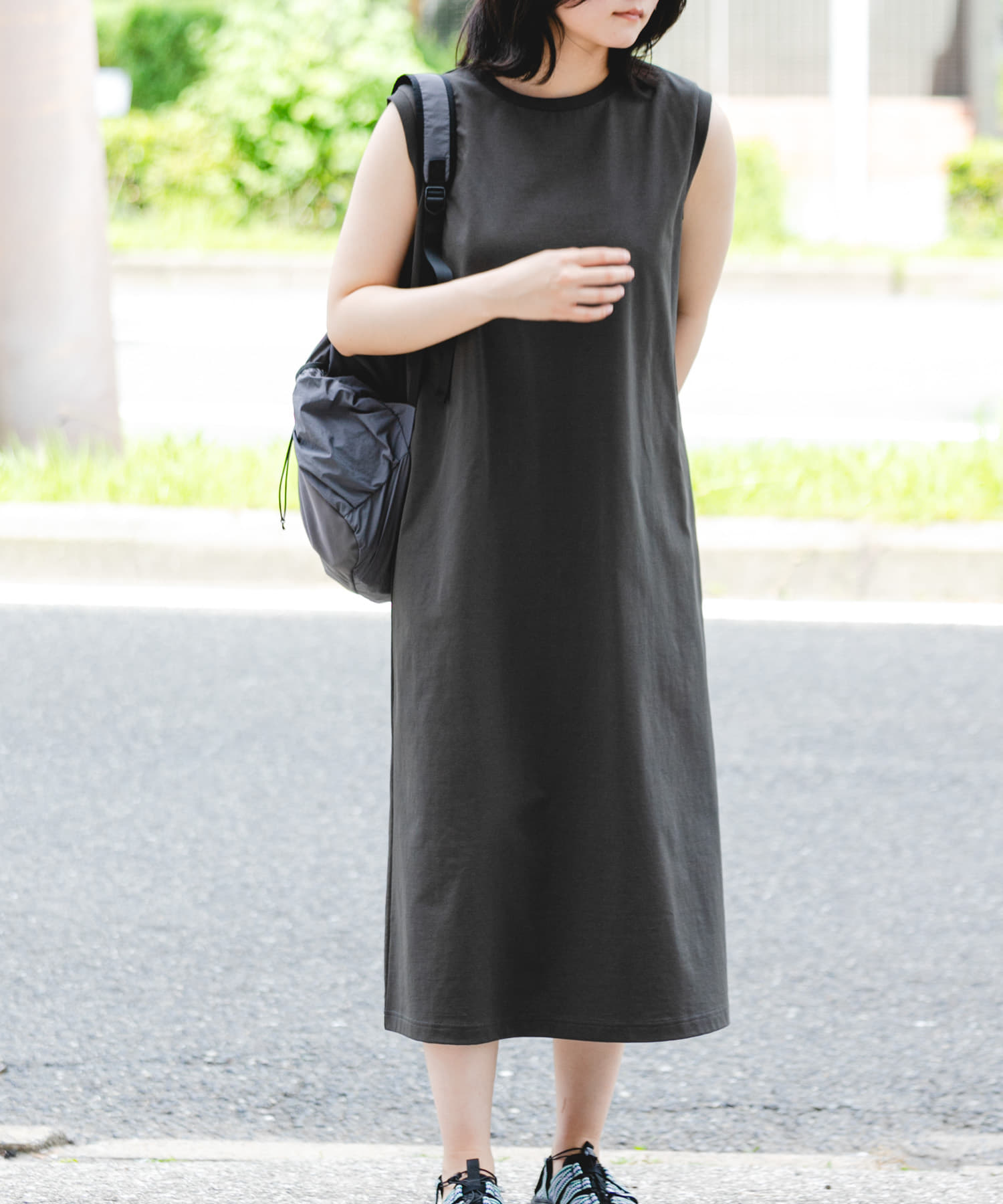 身長：169cm サイズ：one