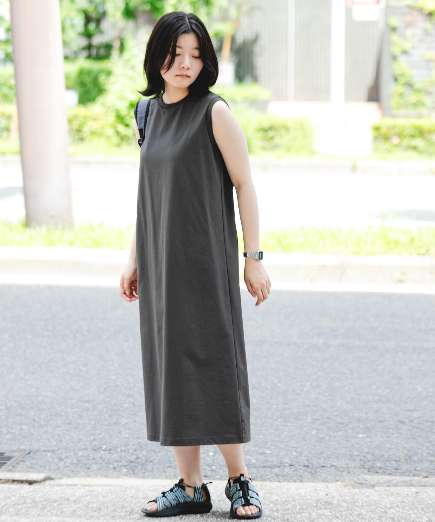 身長：169cm サイズ：one