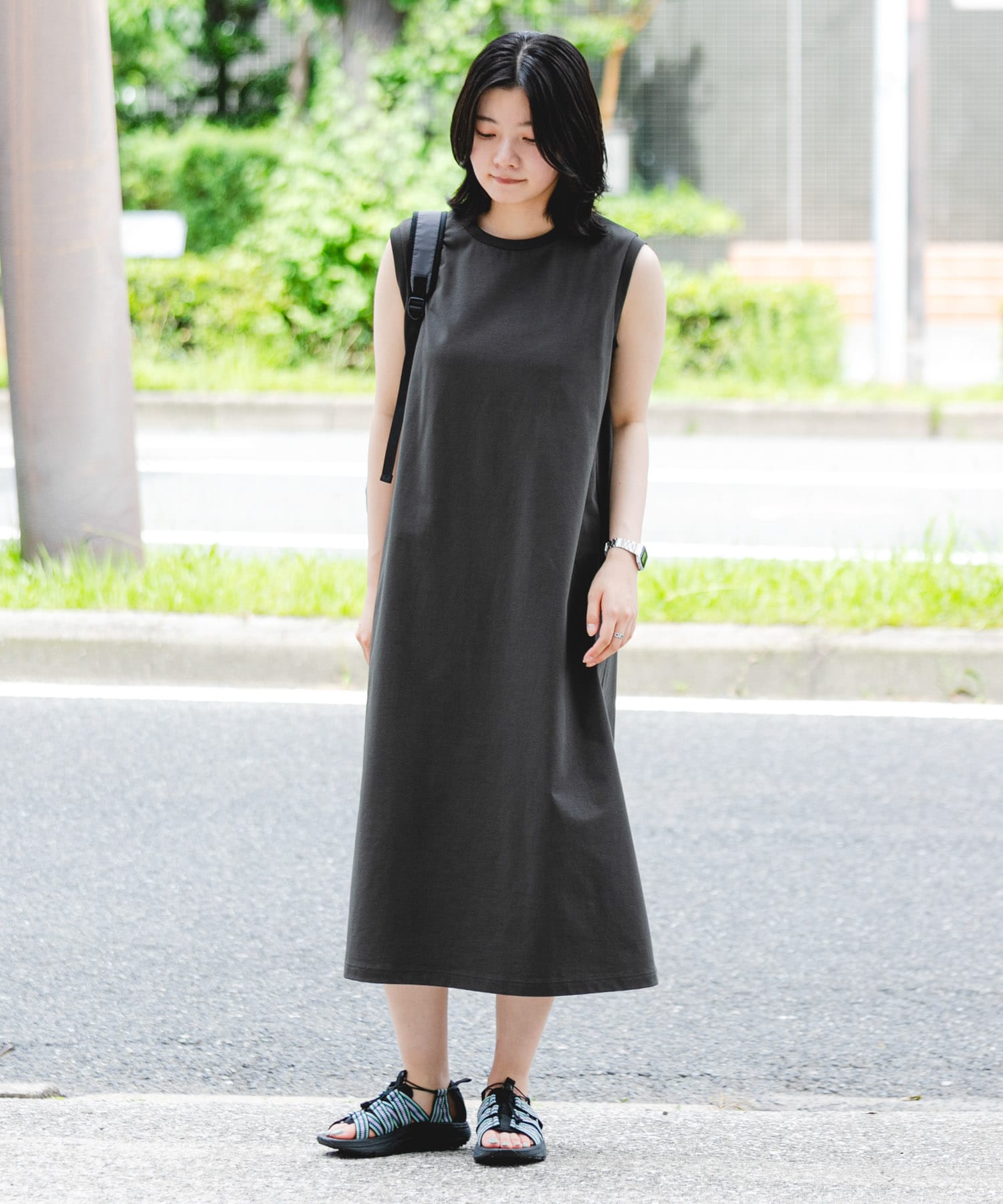 身長：169cm サイズ：one