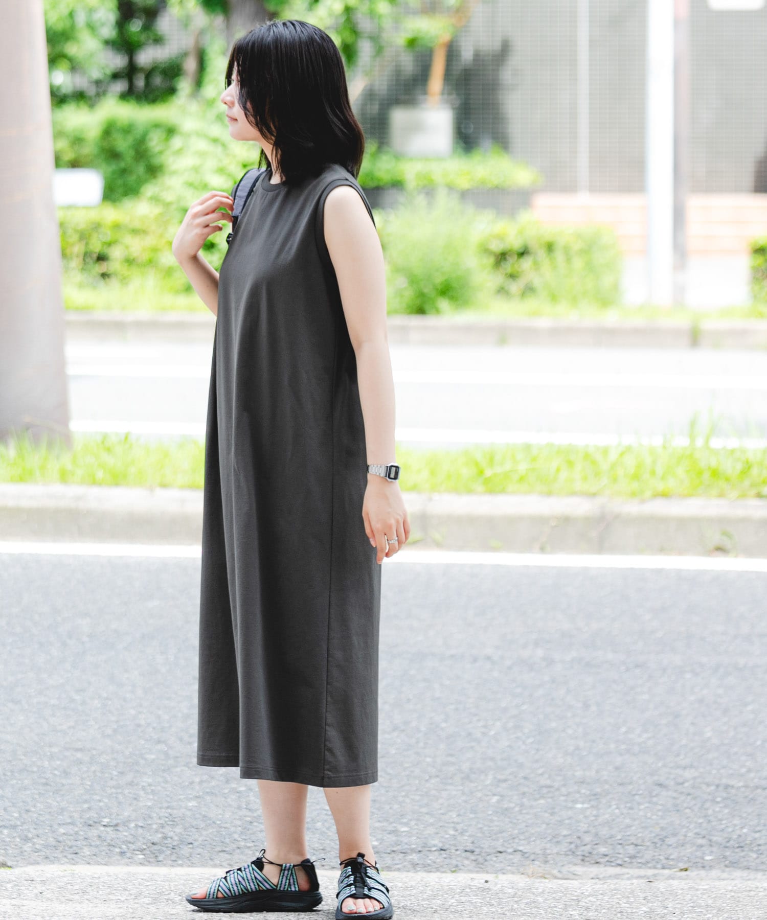 身長：169cm サイズ：one