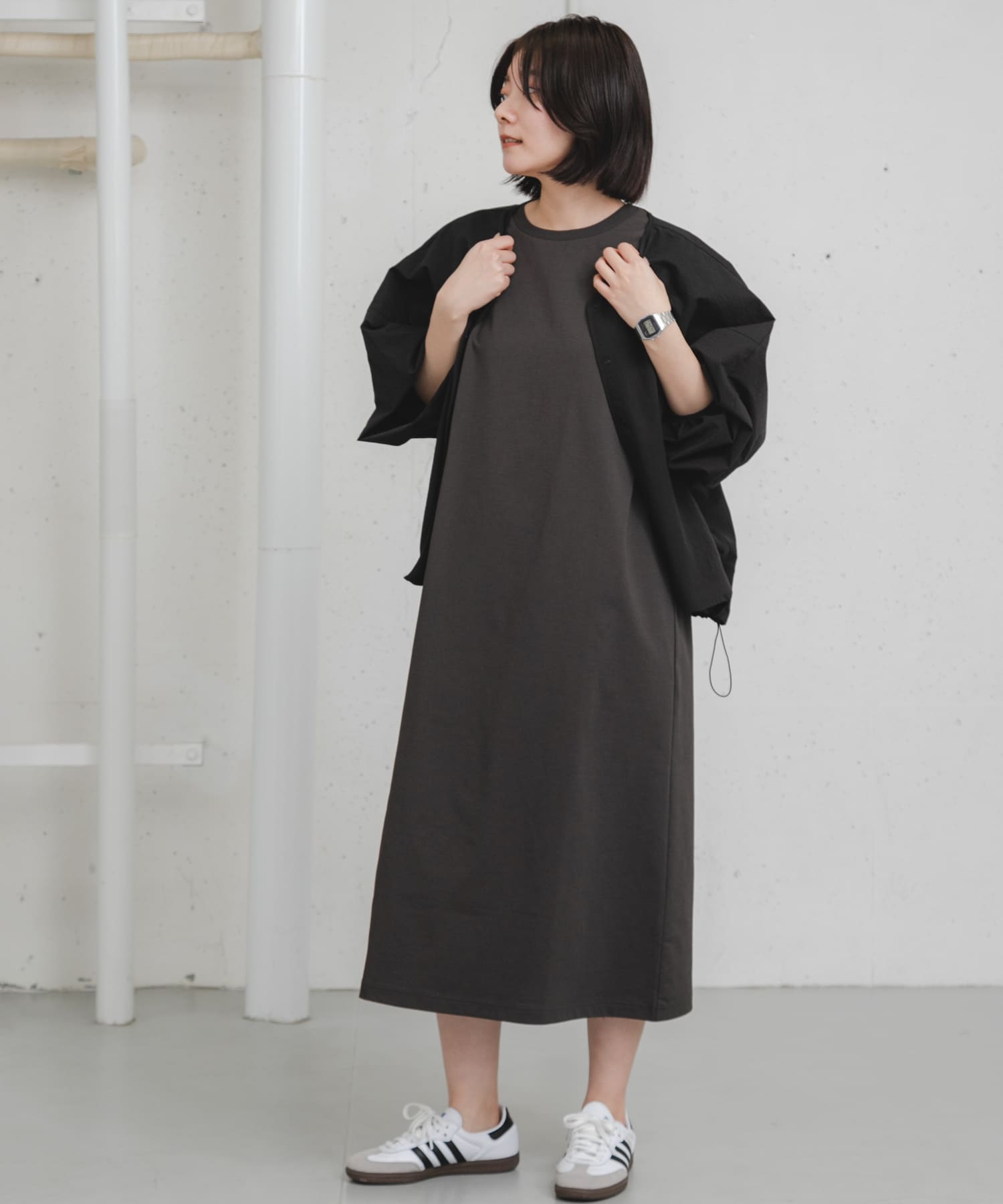 身長：169cm サイズ：one