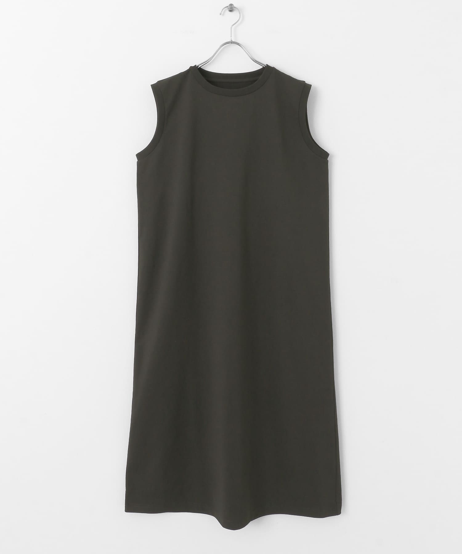 『吸水速乾/UVカット』DRY OUT SLEEVLESS ONE-PIECE チャコール FREE