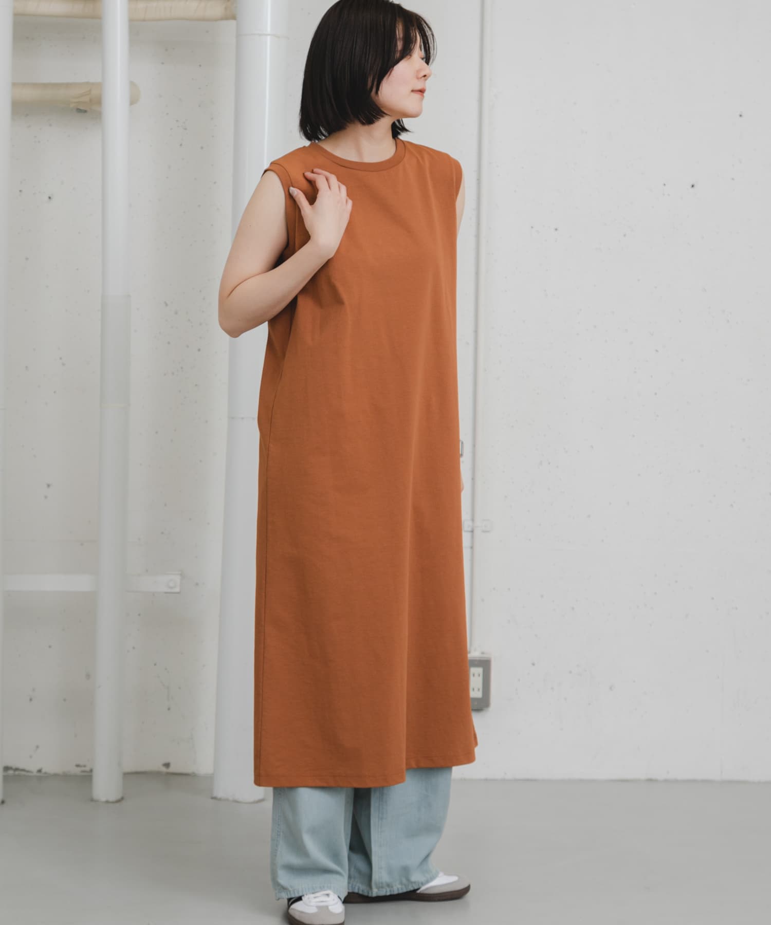 身長：169cm サイズ：one