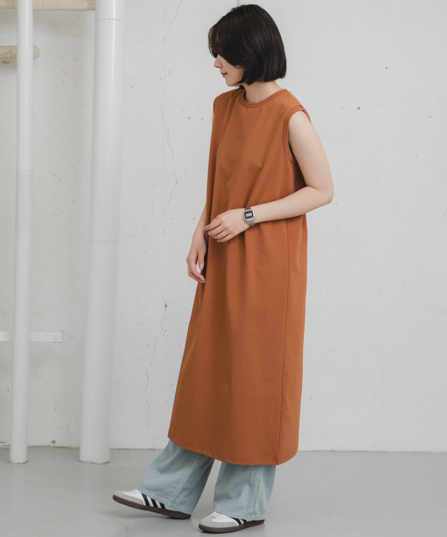 身長：169cm サイズ：one