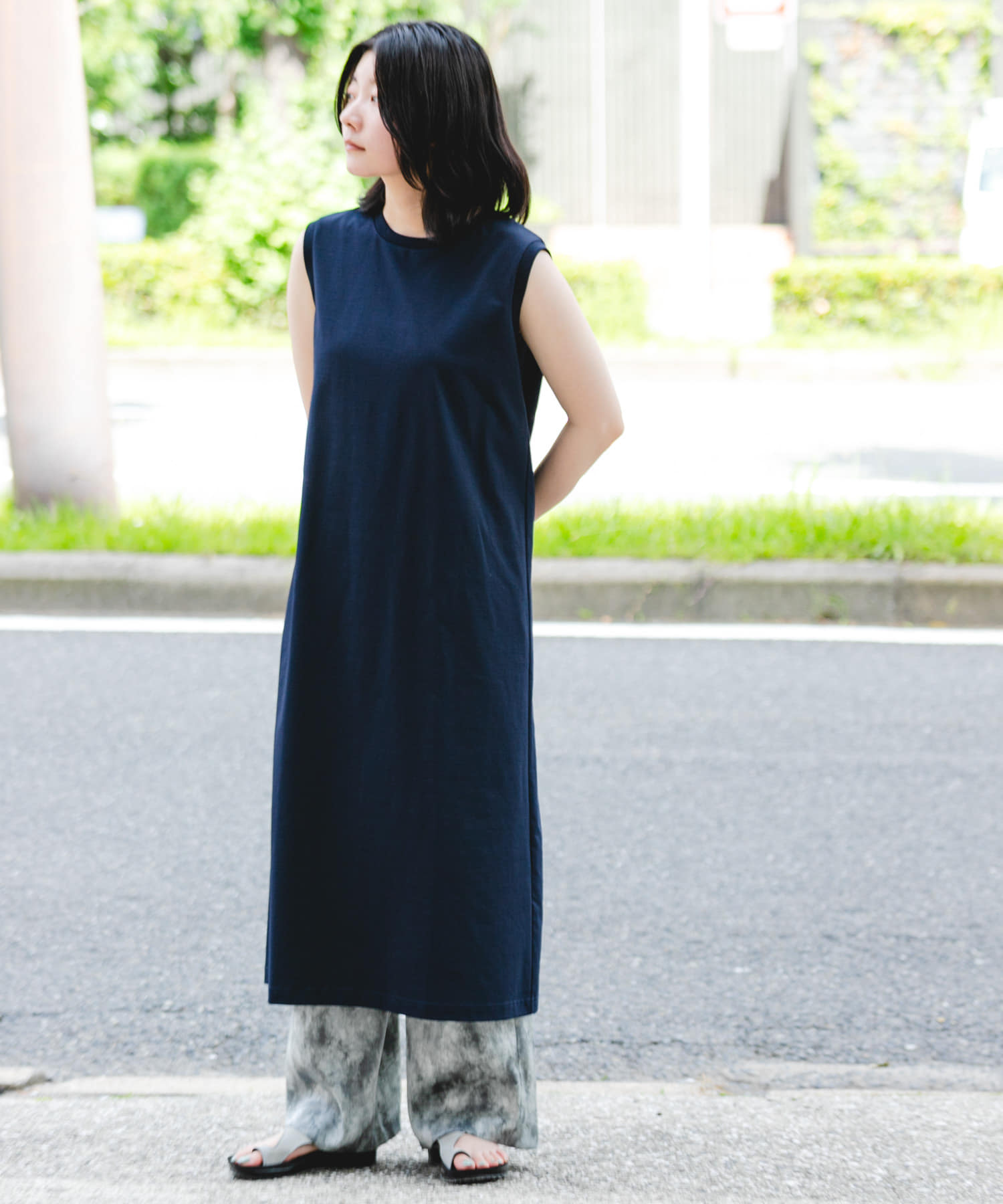 身長：169cm サイズ：one