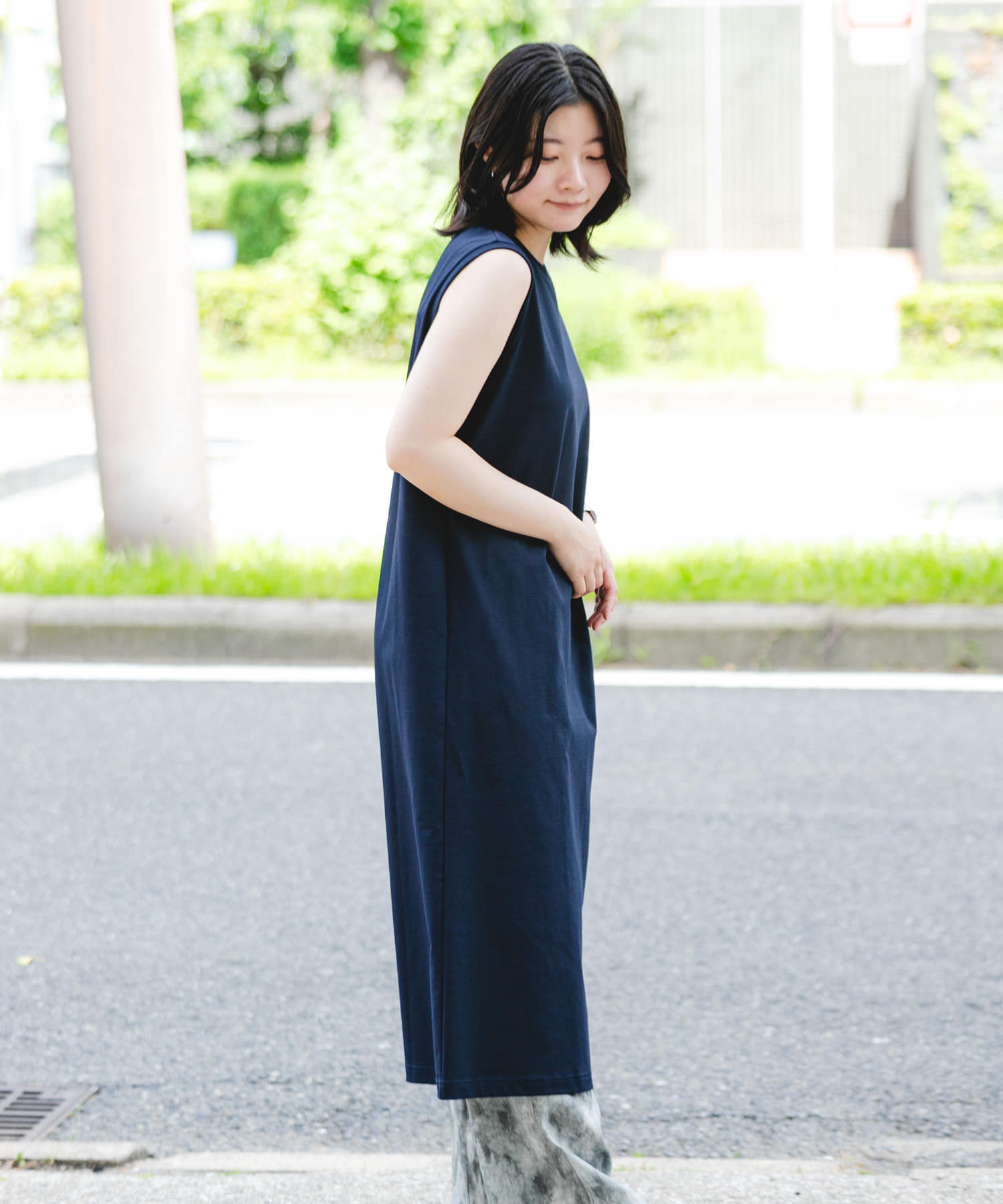 身長：169cm サイズ：one
