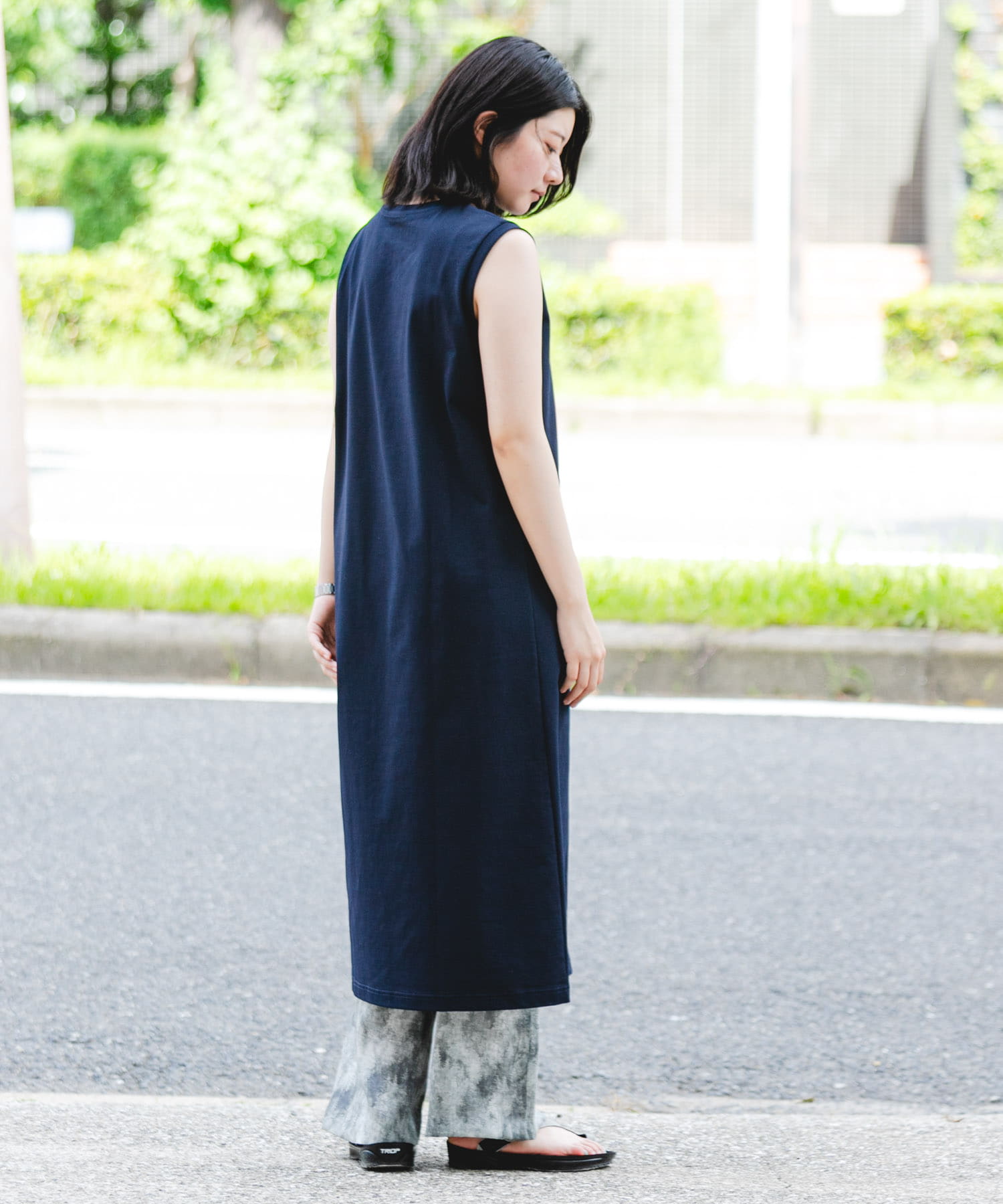 身長：169cm サイズ：one