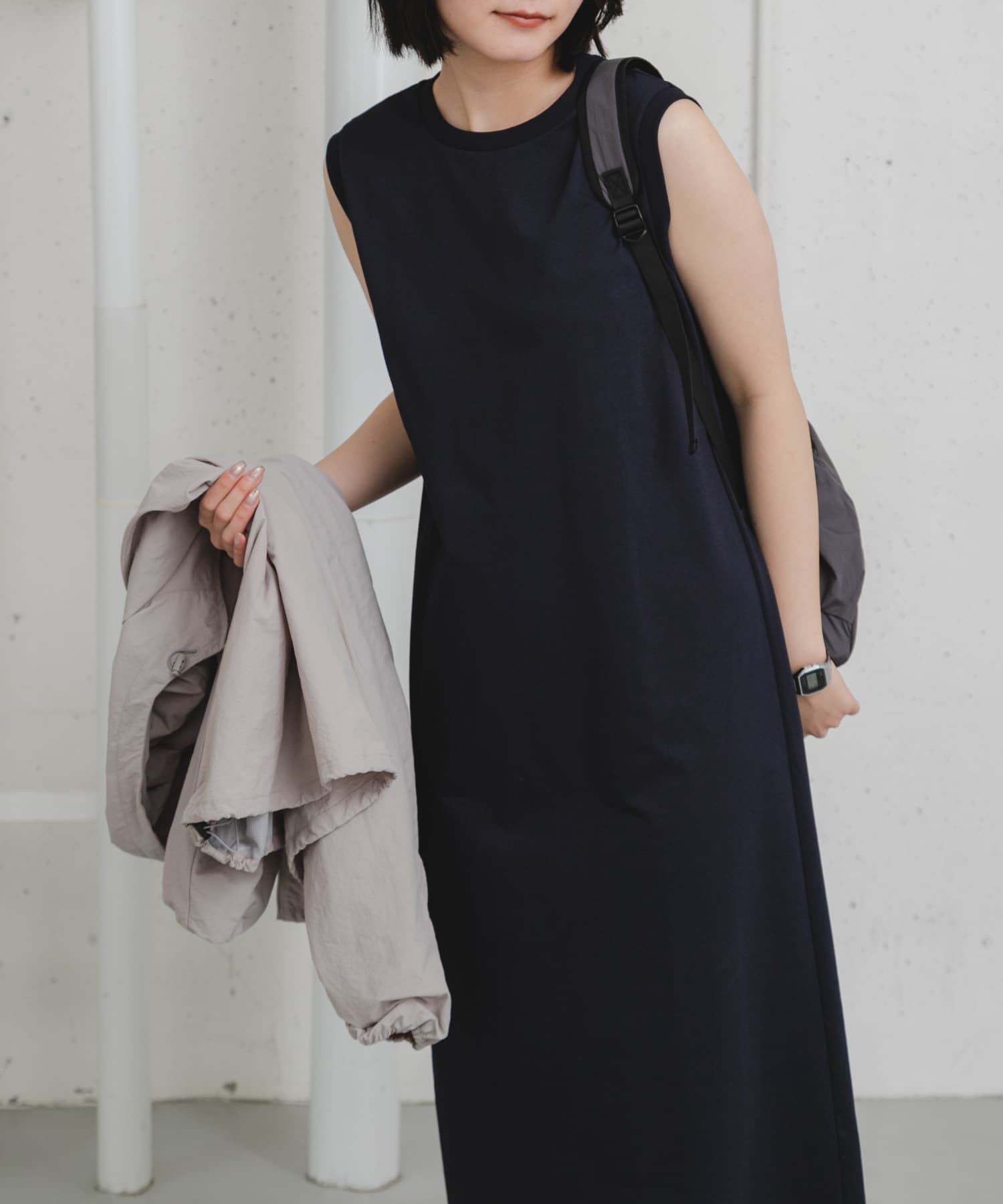 身長：169cm サイズ：one