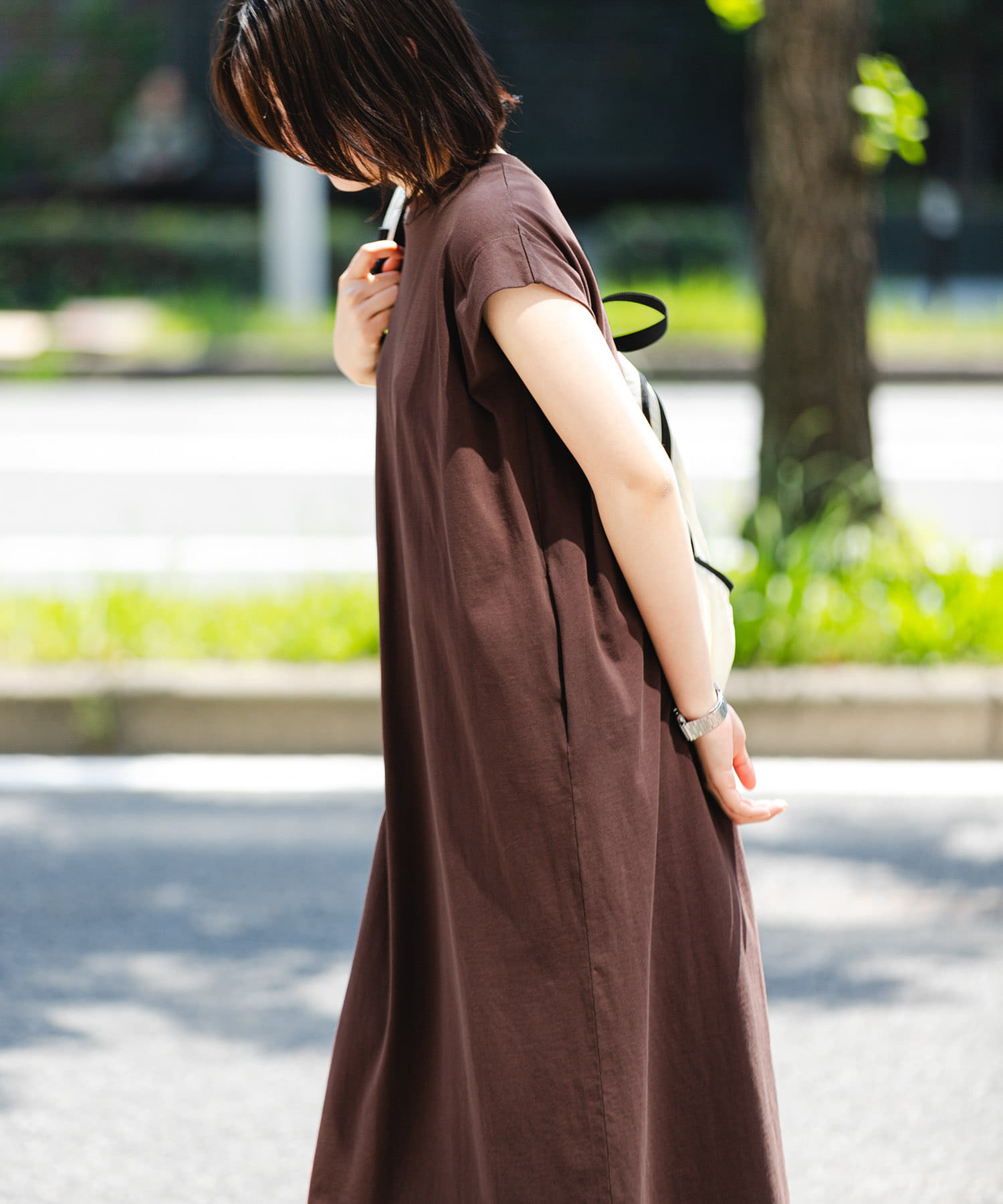 身長：169cm サイズ：one