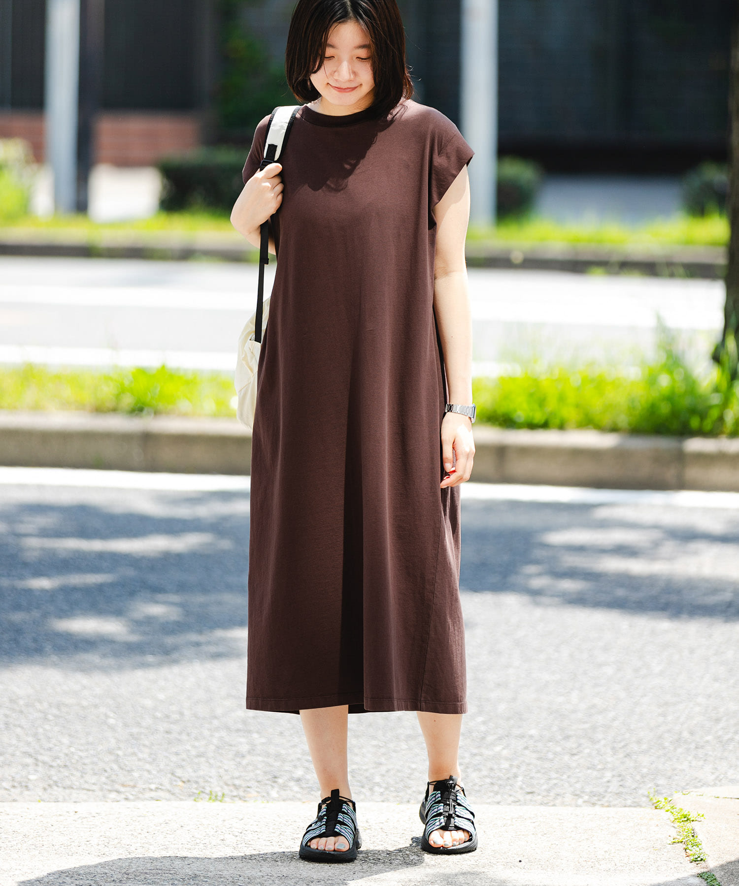 身長：169cm サイズ：one