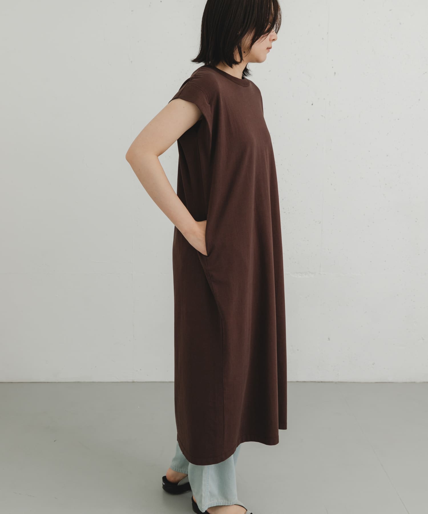 身長：169cm サイズ：one