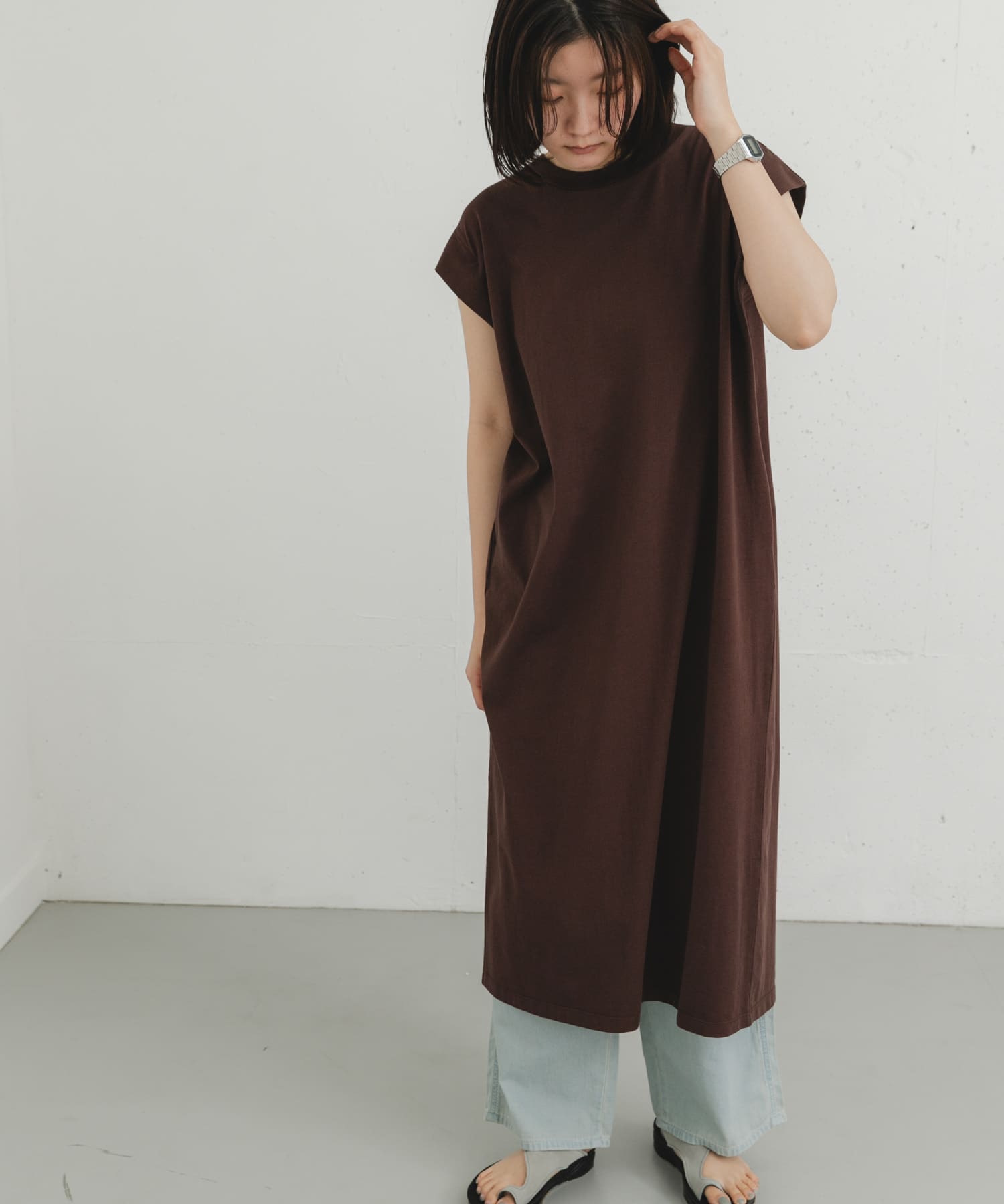 身長：169cm サイズ：one