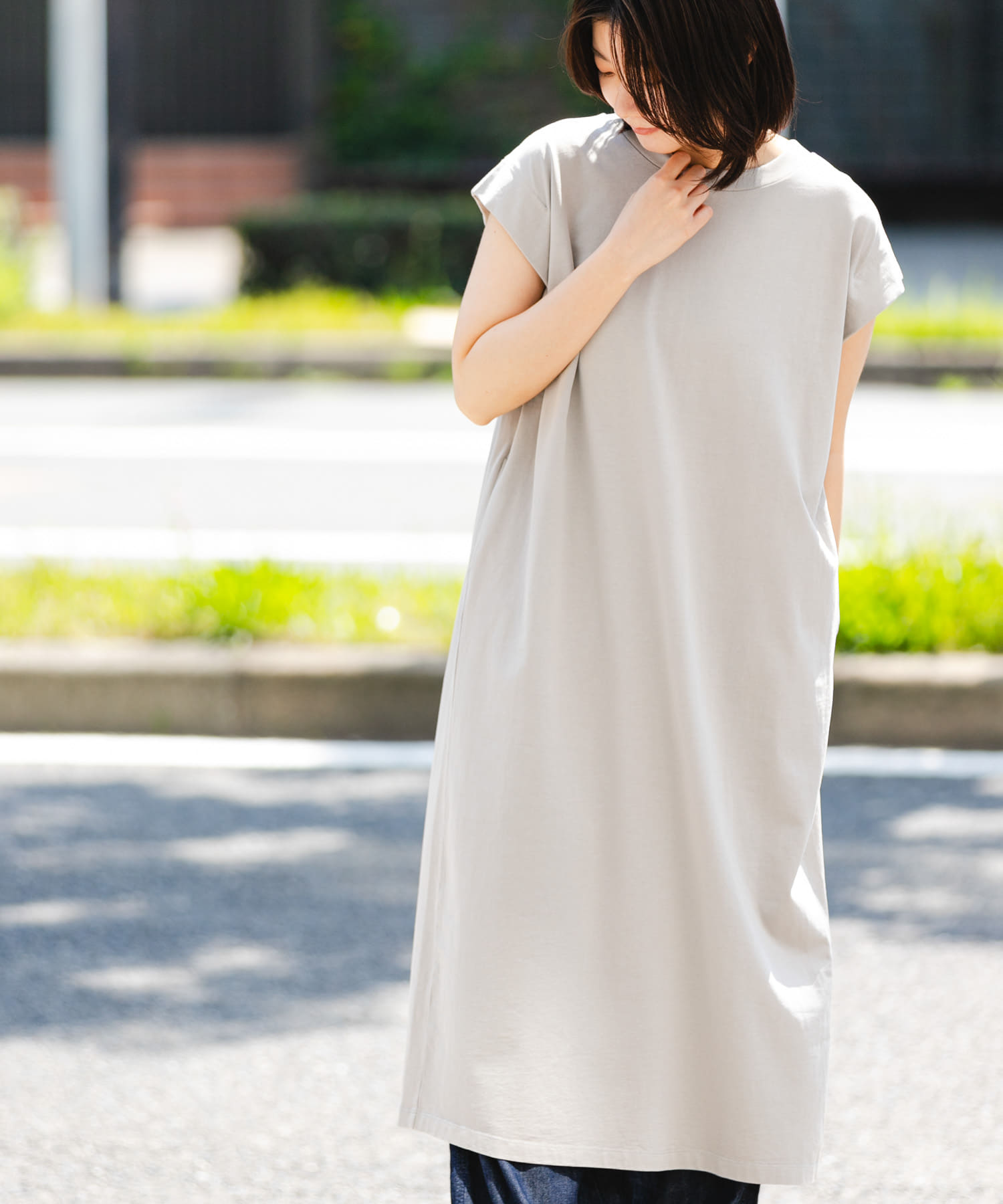 身長：169cm サイズ：one