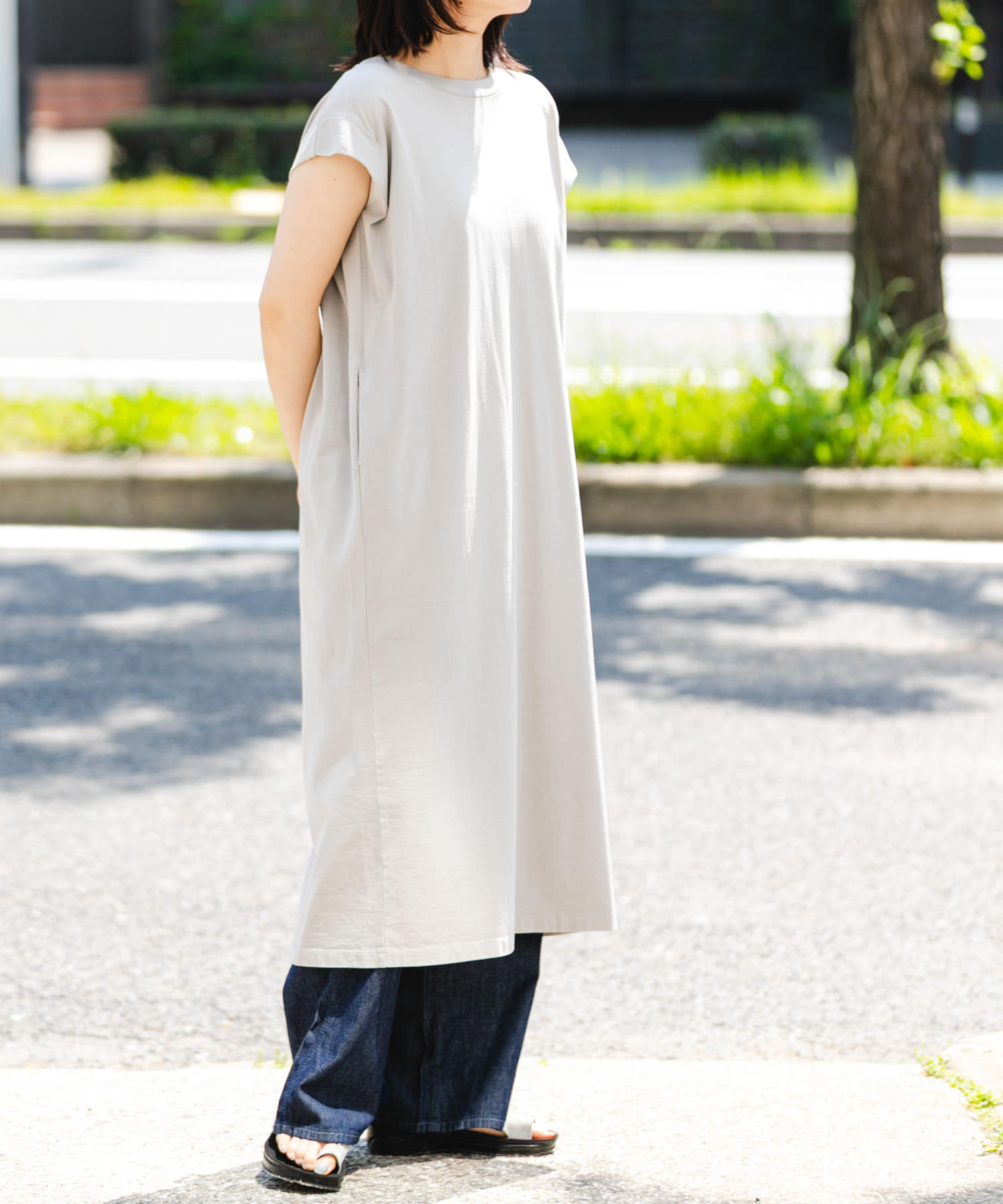 身長：169cm サイズ：one