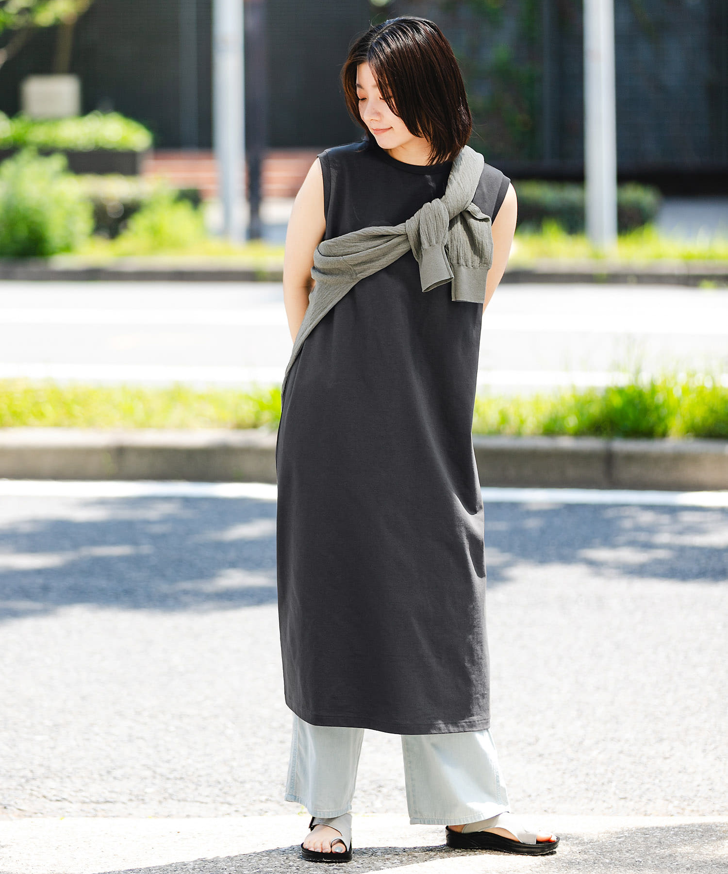 身長：169cm サイズ：one