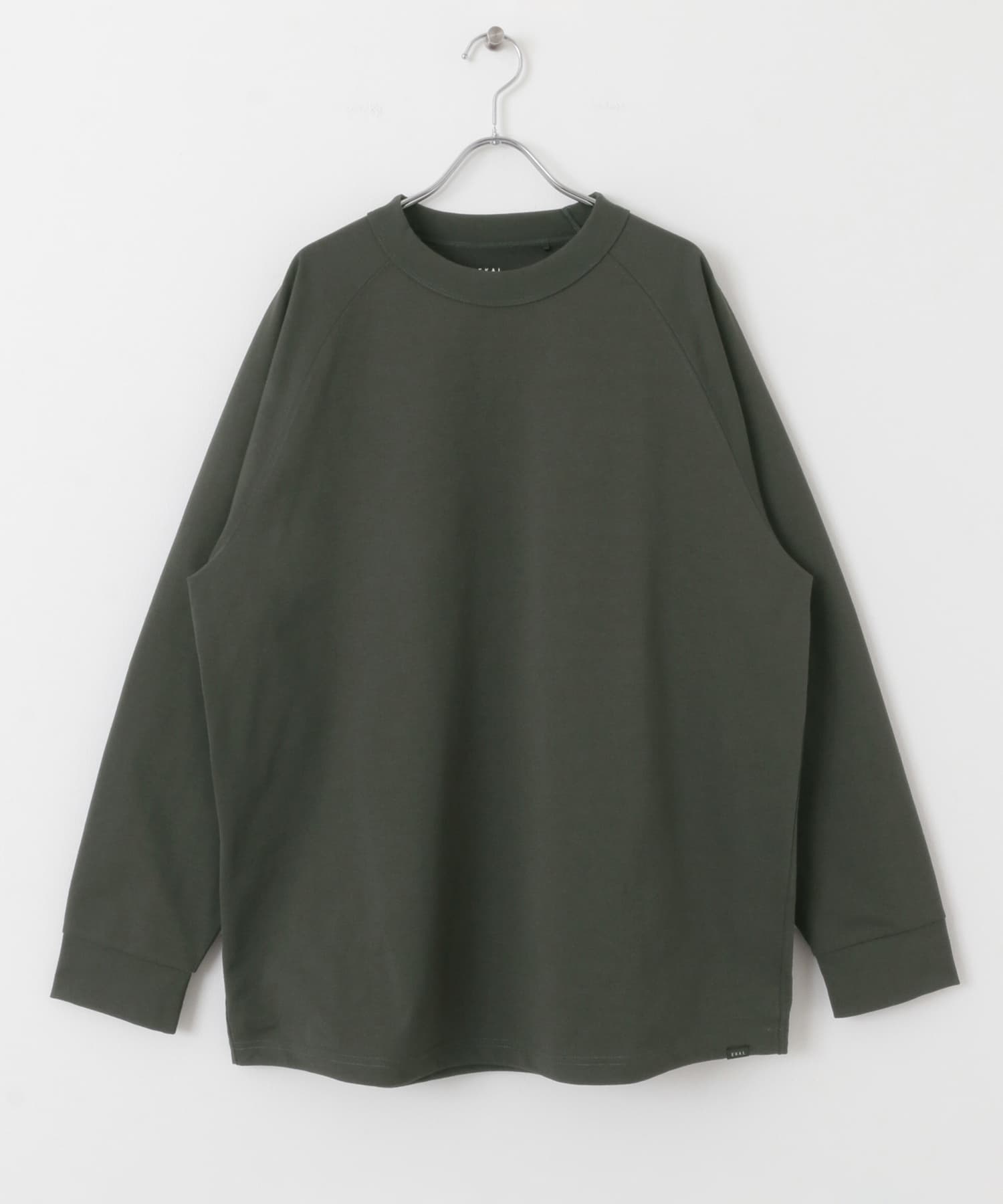 『吸水速乾/UVカット』DRY OUT LONG-SLEEVE T-SHIRTS チャコール M
