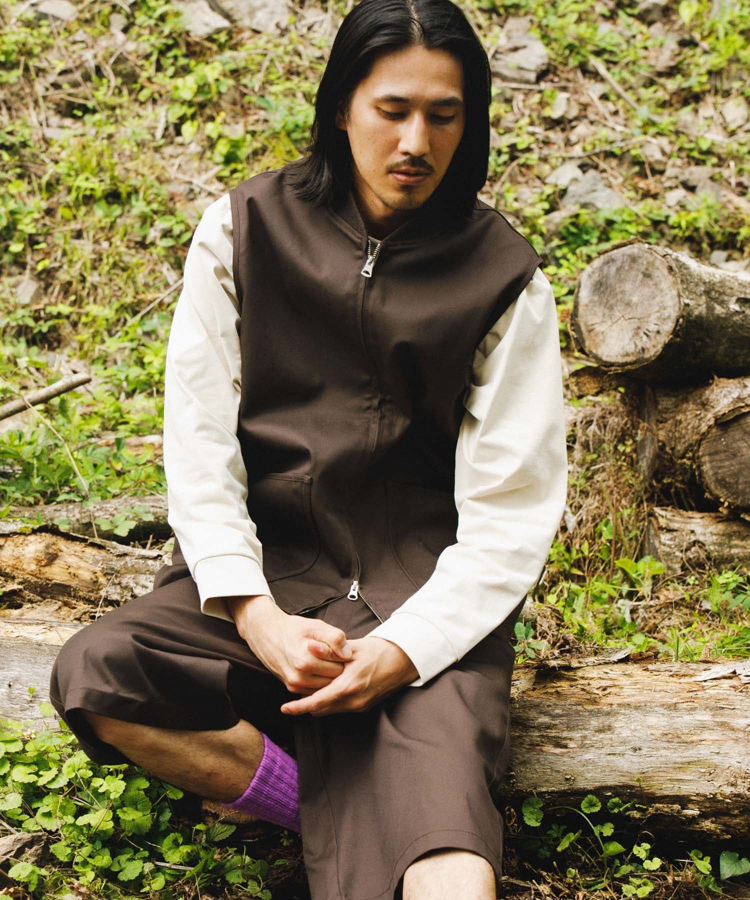 『吸水速乾/UVカット』DRY OUT LONG-SLEEVE T-SHIRTS アイボリー L