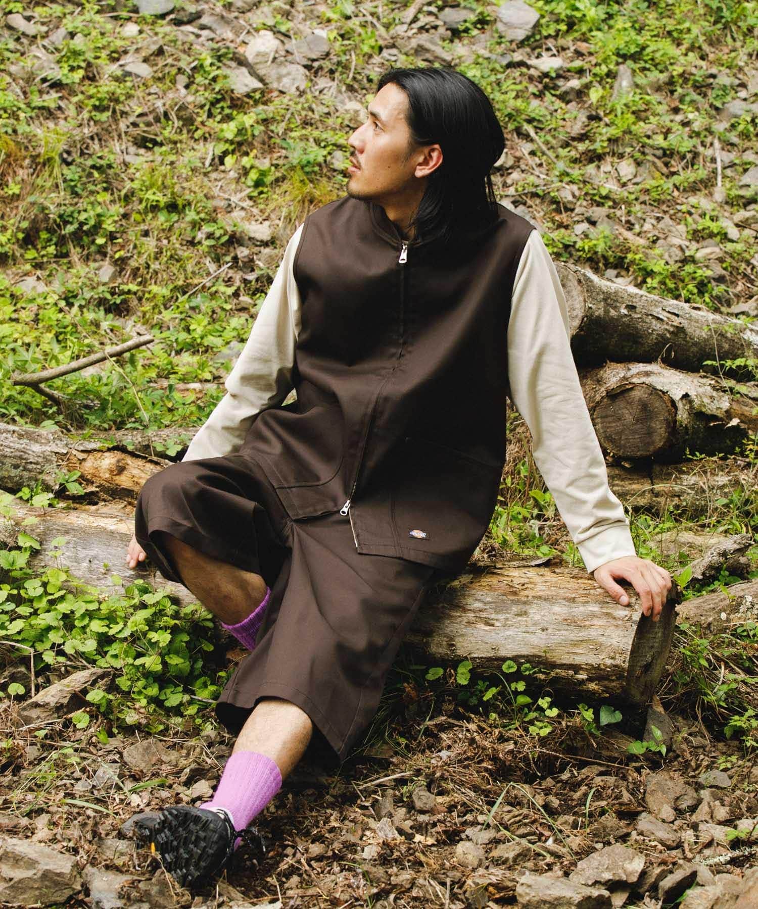 『吸水速乾/UVカット』DRY OUT LONG-SLEEVE T-SHIRTS アイボリー L