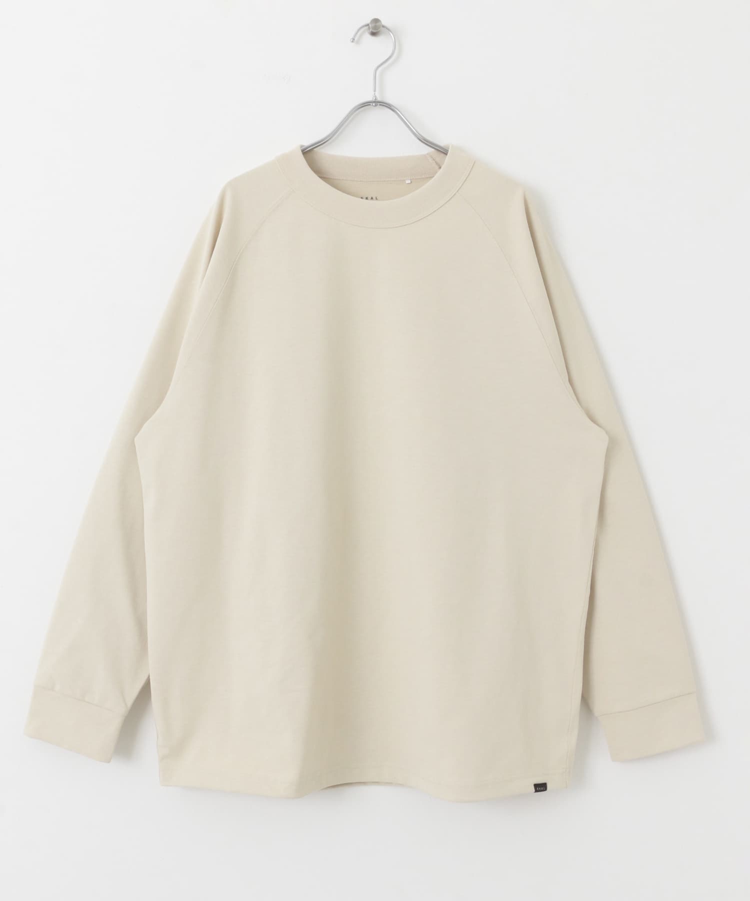 『吸水速乾/UVカット』DRY OUT LONG-SLEEVE T-SHIRTS アイボリー M