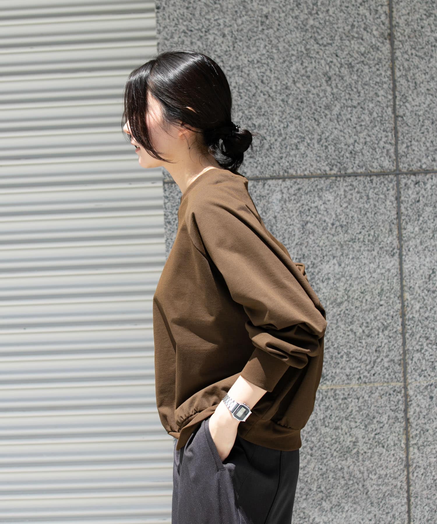 身長：169cm サイズ：one